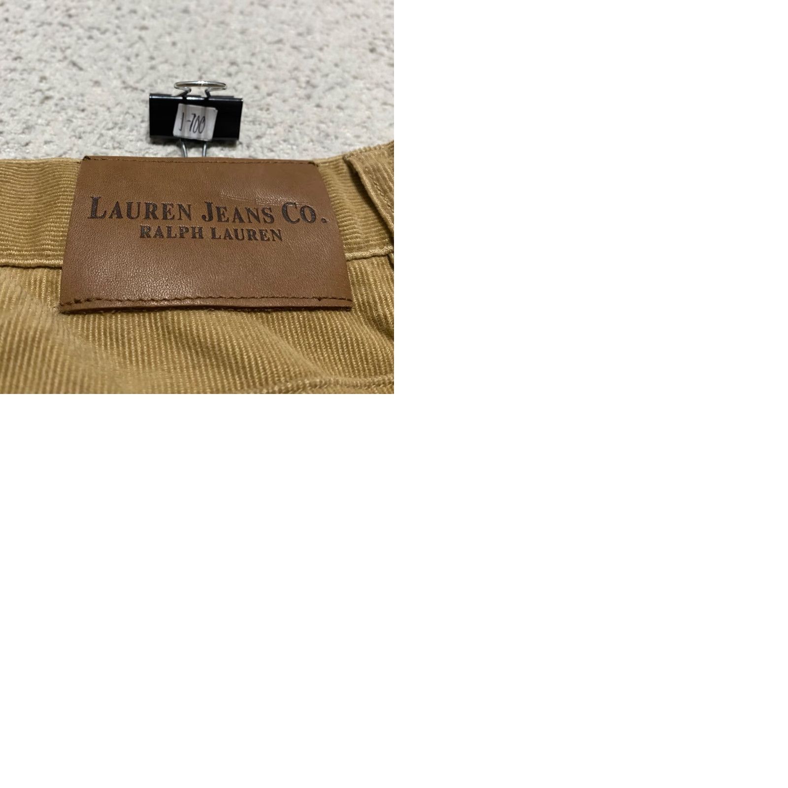 Ralph Lauren Ralph Lauren Jeans Co Womens Pants 16 Brown Corduroy High Rise Straight Casual Winter Fall Spring Mens Womens Girls? Size 38" / US 16 / IT 52 - 9 Thumbnail