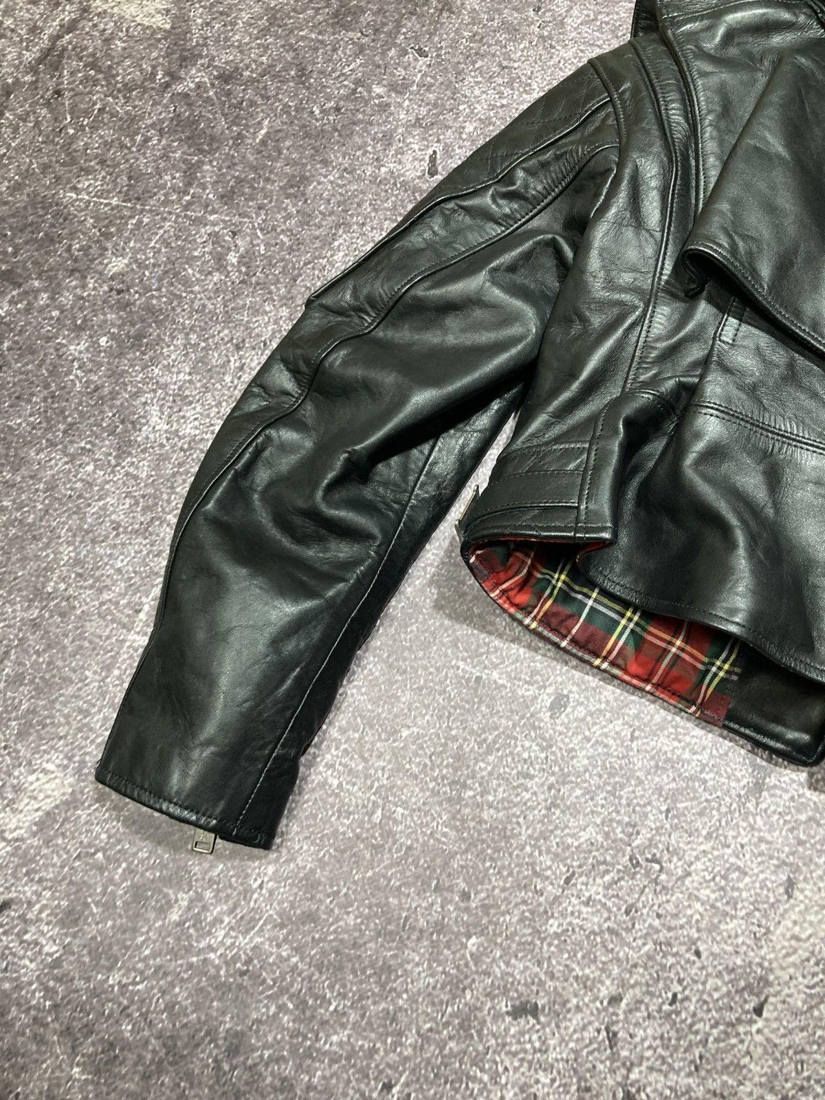 Undercover Undercover Leather Biker Jacket Style Punk Vivienne Westwood Size S / US 4 / IT 40 - 15 Thumbnail