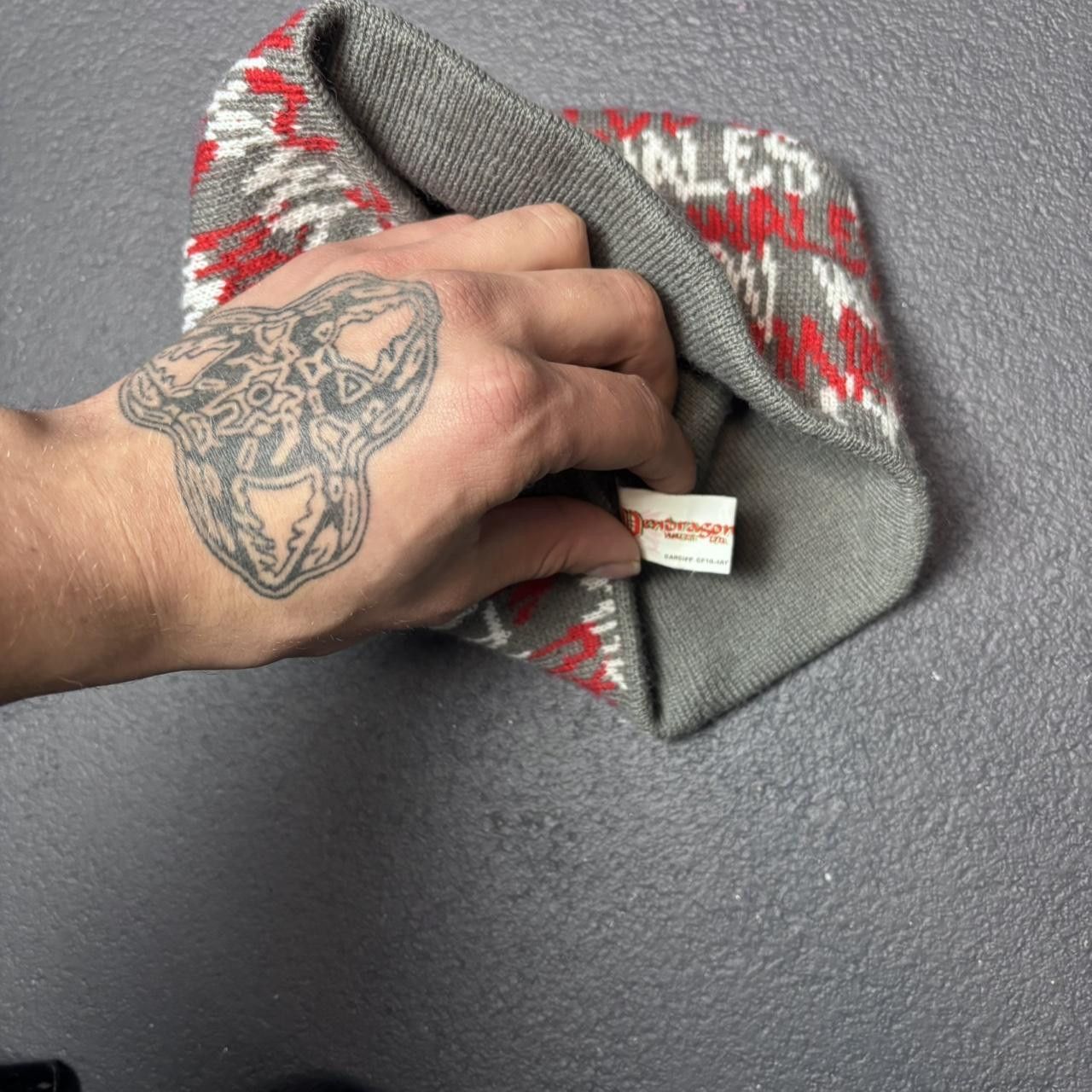 Japanese Brand × Vintage Vintage Y2K 90s skater beanie Size ONE SIZE - 3 Thumbnail