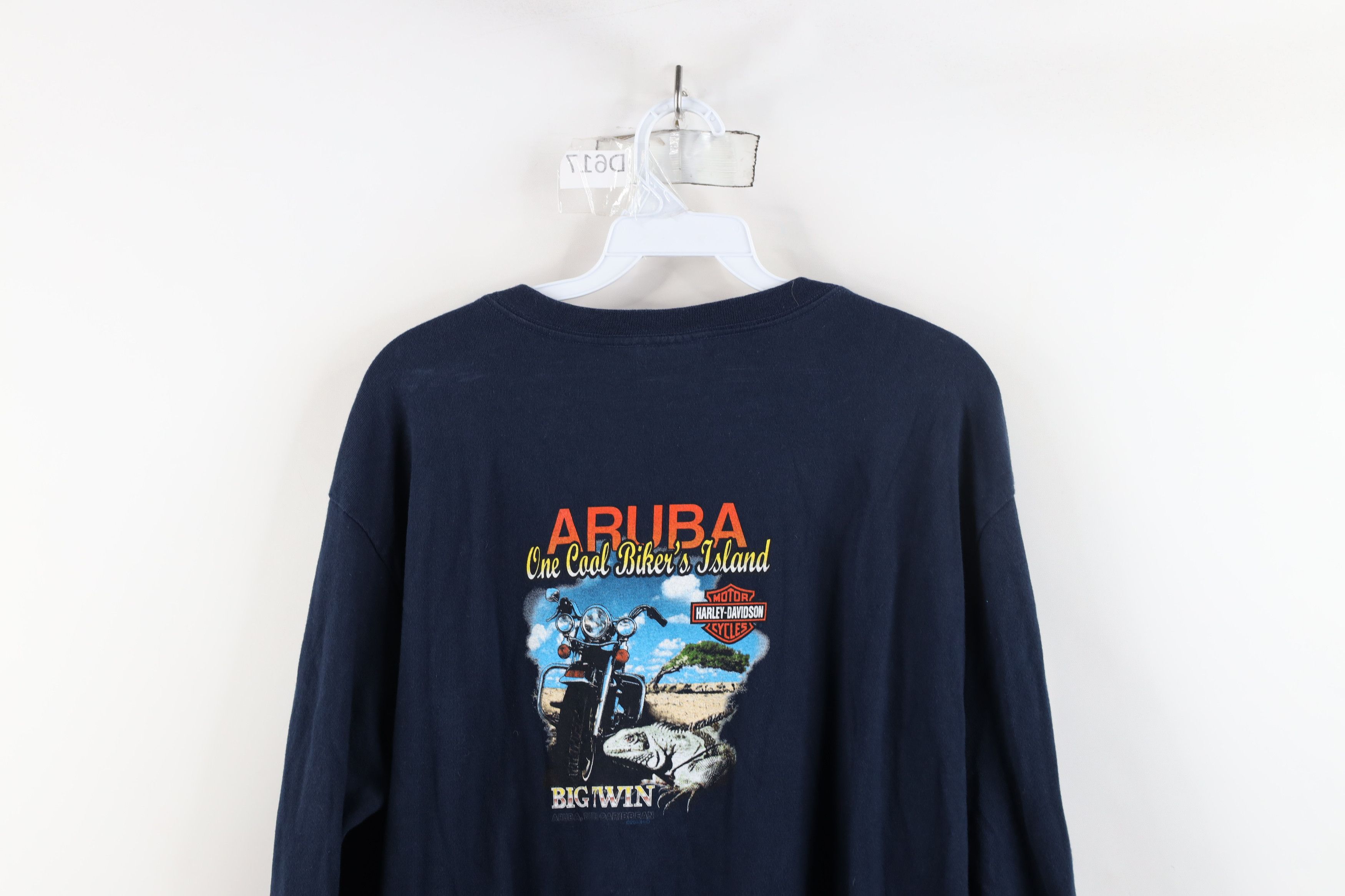 Harley Davidson × Vintage Vintage Y2K 2003 Harley Davidson Long Sleeve T-Shirt USA Size XL / US 12-14 / IT 48-50 - 14 Thumbnail