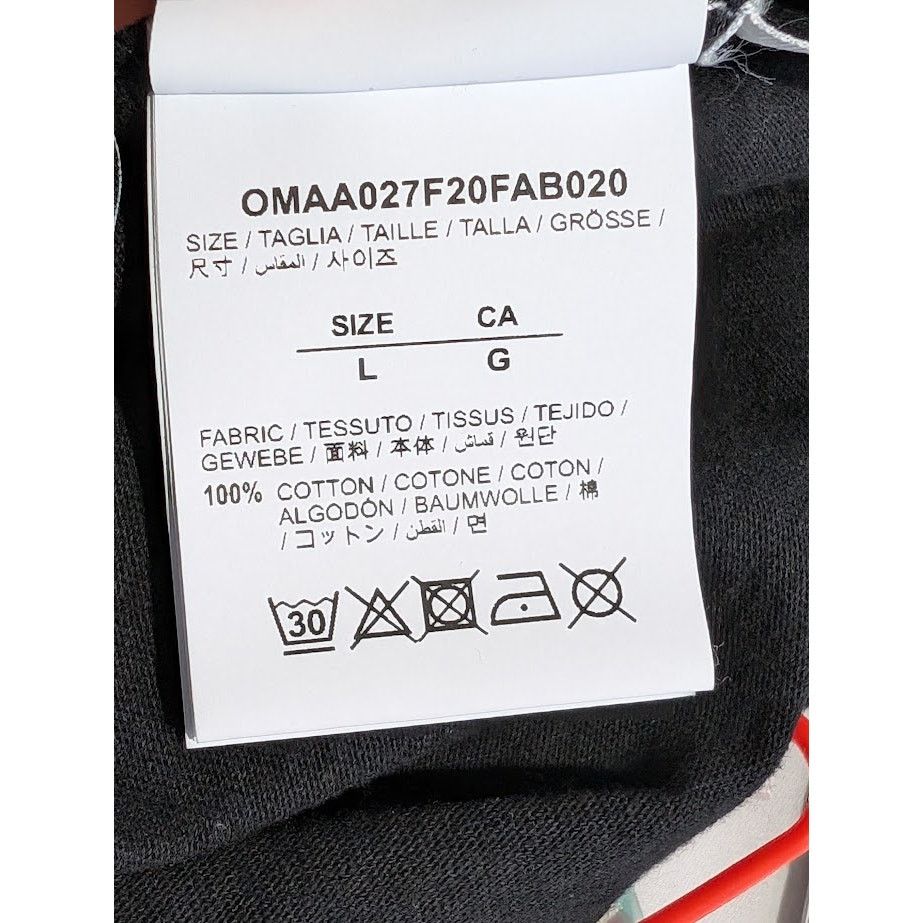Off-White o1rshd1 Black Business Short Sleeve T-Shirt in Black Orange Size US L / EU 52-54 / 3 - 15 Thumbnail