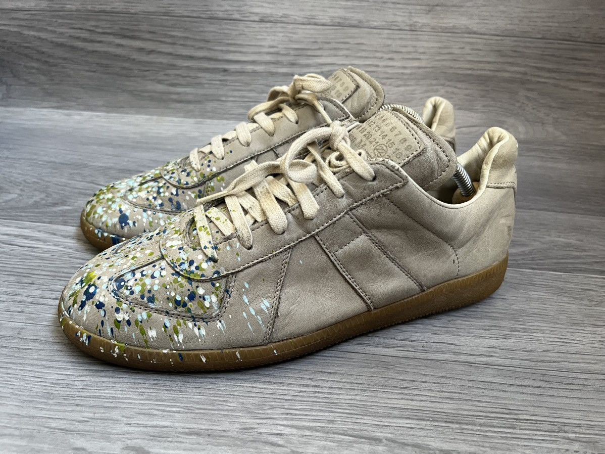 Maison Margiela Maison Margiela Evolution Low Distressed Sneakers