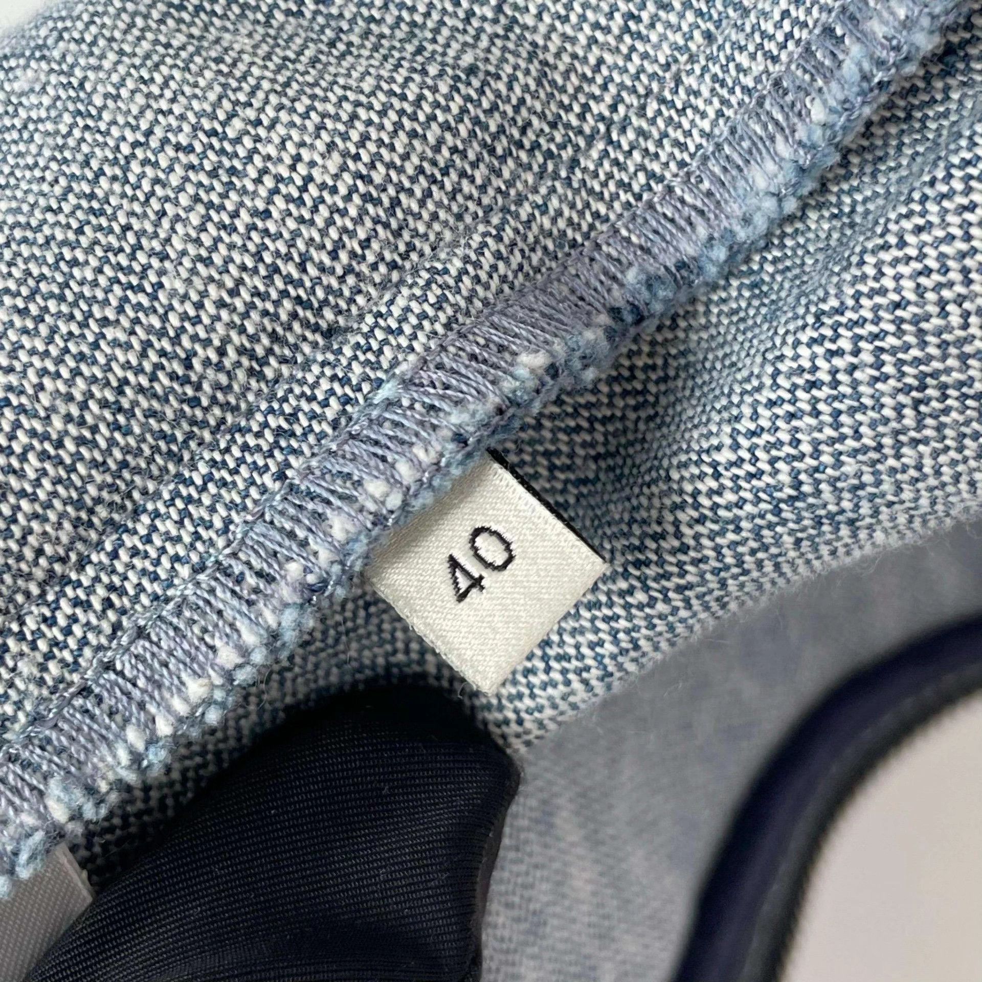 Gucci Gucci denim mini skirt blue 40 Size 28" / US 6 / IT 42 - 4 Thumbnail