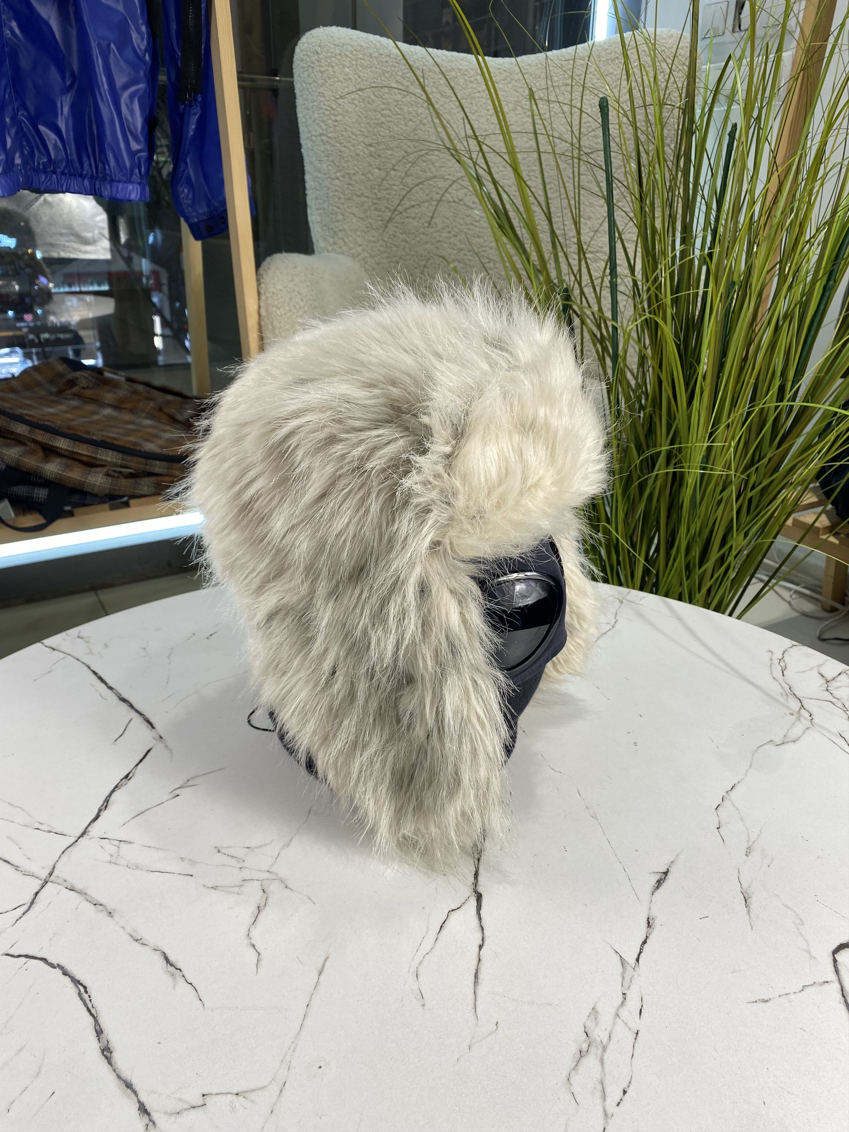 Japanese Brand Y2K Faux Fur Ushanka Vintage Fuzzy Warm Trapper Hat Size ONE SIZE - 1 Thumbnail