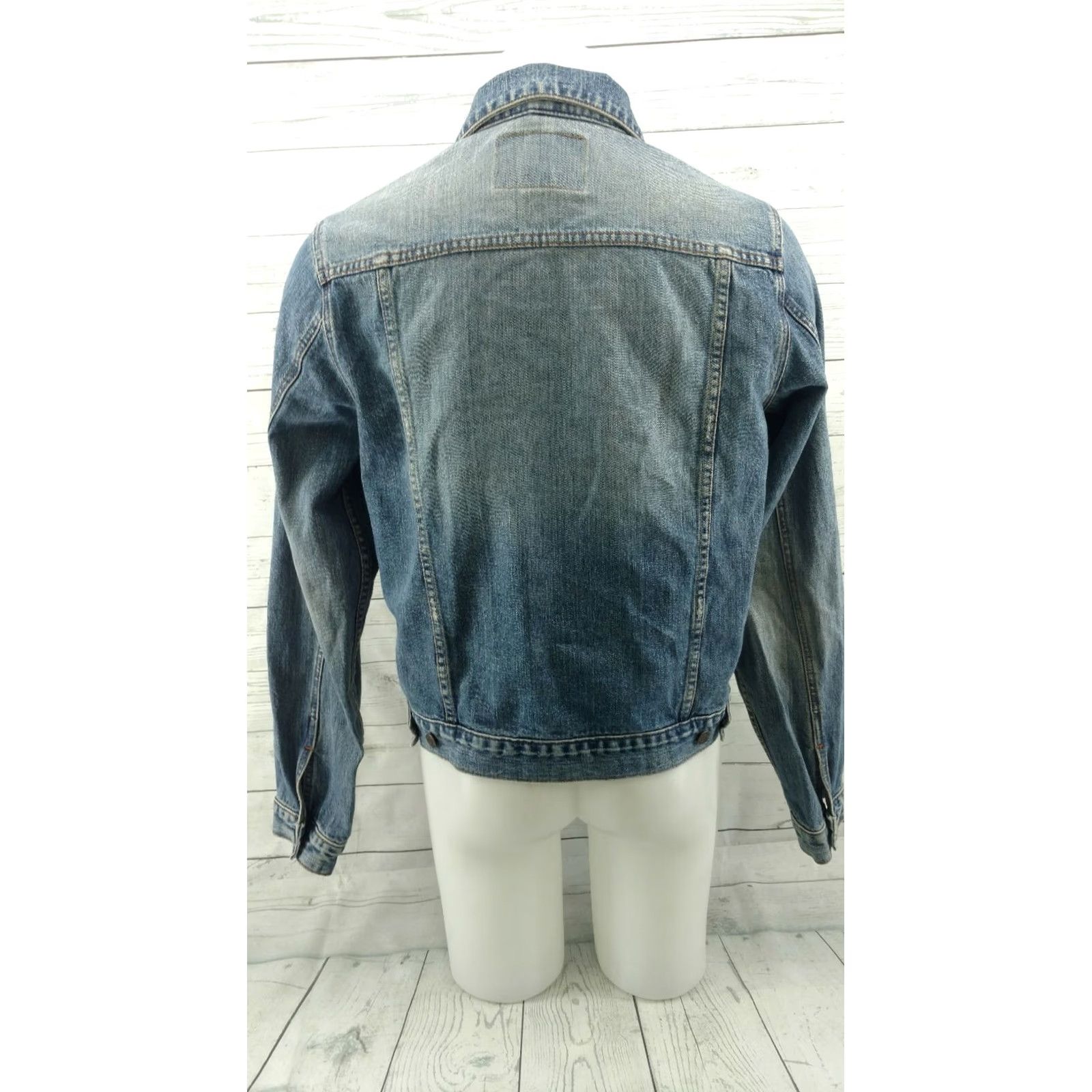 Abercrombie & Fitch Abercrombie & Fitch Denim Jean Jacket Women Medium Blue Regular Size M Size 32" / US 10 / IT 46 - 6 Thumbnail
