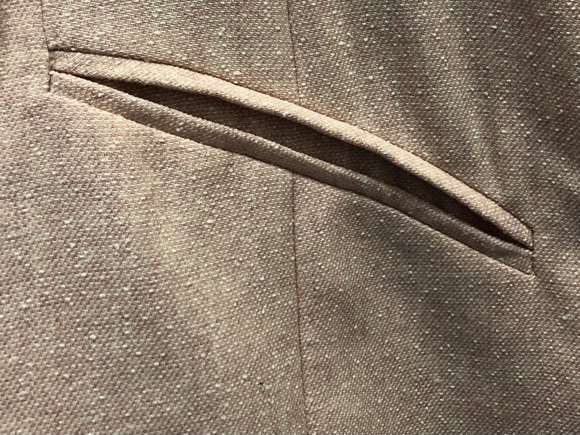 Christian Dior Monsieur × Vintage Vintage Mademoiselle Dior Pink Blend Double-Breasted Blazer Size M / US 6-8 / IT 42-44 - 5 Thumbnail