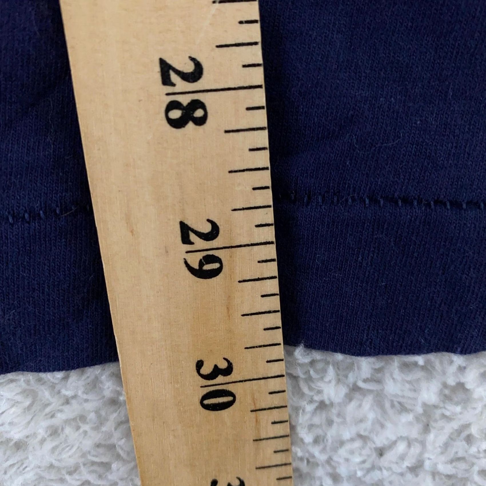 Fruit Of The Loom VINTAGE Fruit of the Loom Navy Blue Pocket Shirt Mens S/M Crew Neck Short Sleeve Cotton T-Shirt USA Blank Tee Pocketed All Seasons Size US S / EU 44-46 / 1 - 7 Thumbnail