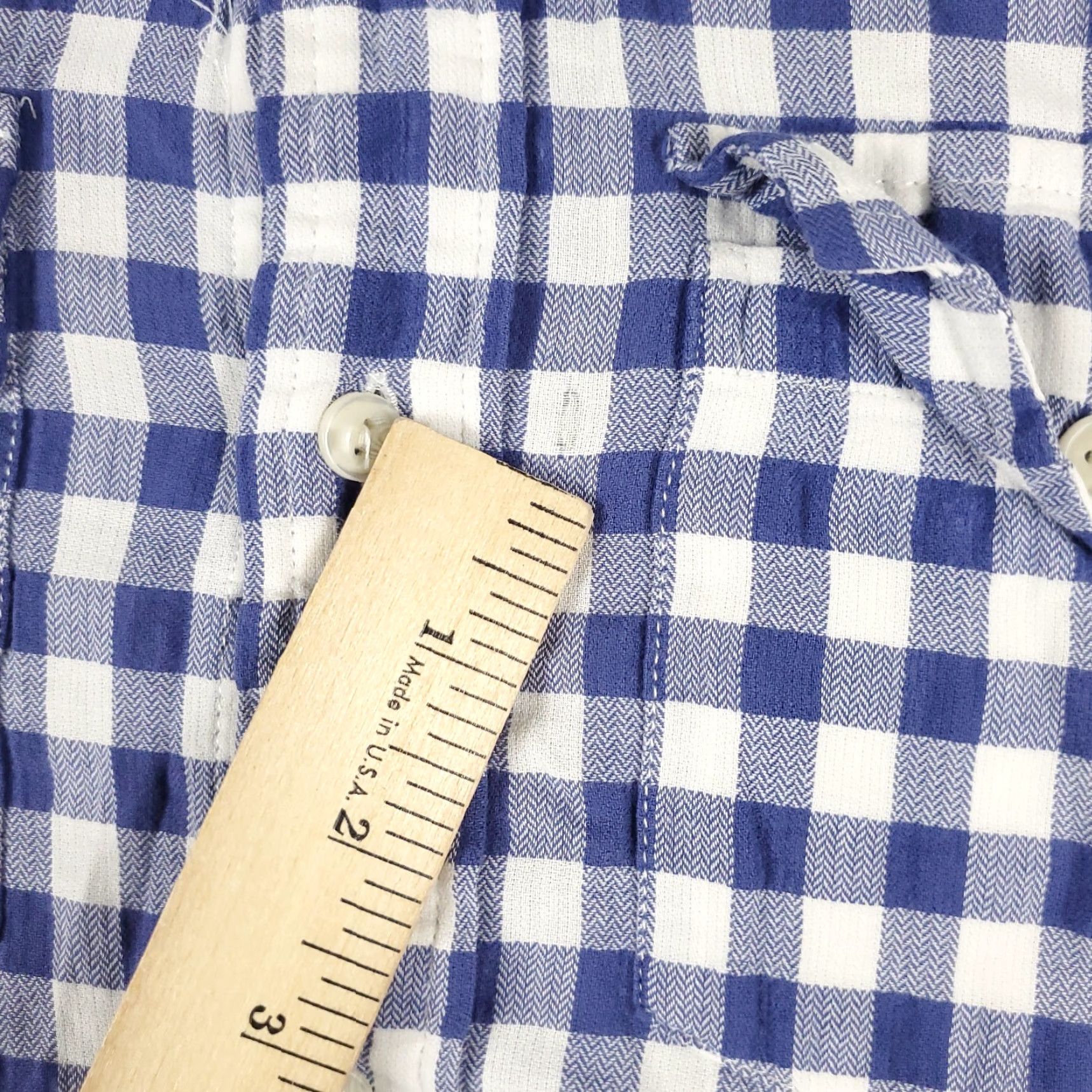 Tommy Hilfiger Tommy Hilfiger Shirt Mens Small Blue Check Button-Up Short Sleeve Clothing Modern Preppy Casual Formal Workwear Summer Spring Fall Weather Size US S / EU 44-46 / 1 - 3 Thumbnail