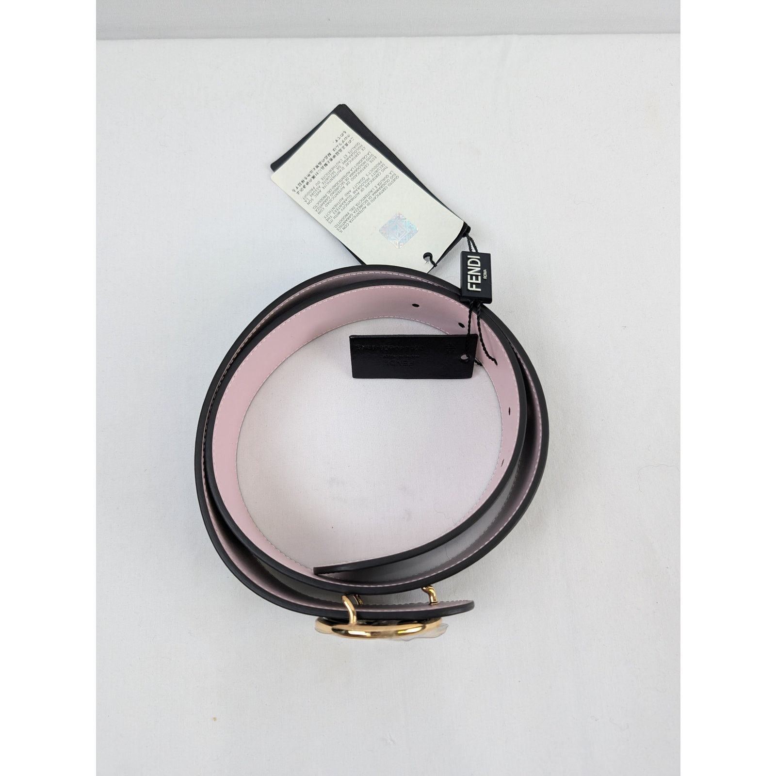 Fendi o1rshd1 Size: 75 / Women Reversible Belt Calf Leather Size ONE SIZE - 3 Thumbnail