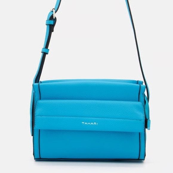 Other NEW TAHARI CHARLIE CROSS BODY BAG AQUA Size ONE SIZE - 1 Thumbnail