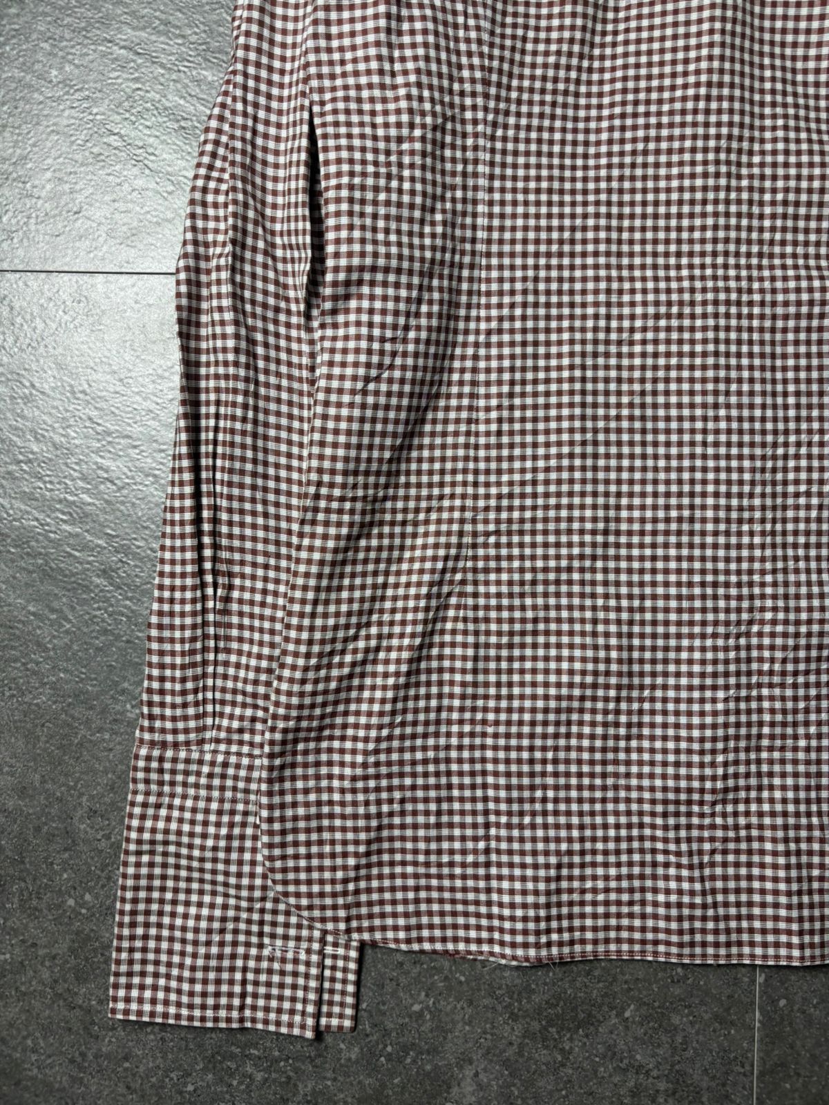 Tom Ford 2000s Tom Ford Plaid Button-Up Shirt Size US S / EU 44-46 / 1 - 11 Thumbnail