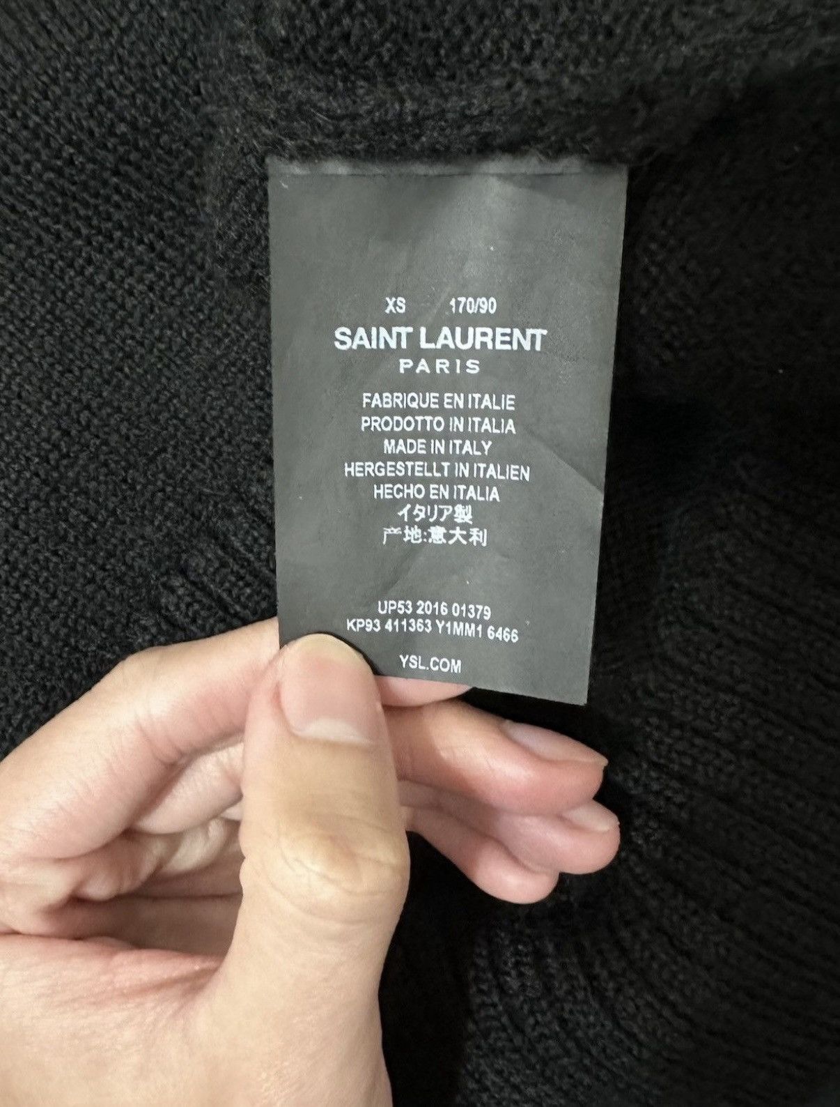 Saint Laurent Paris Saint Laurent T- Rex sweater Size US XS / EU 42 / 0 - 7 Thumbnail