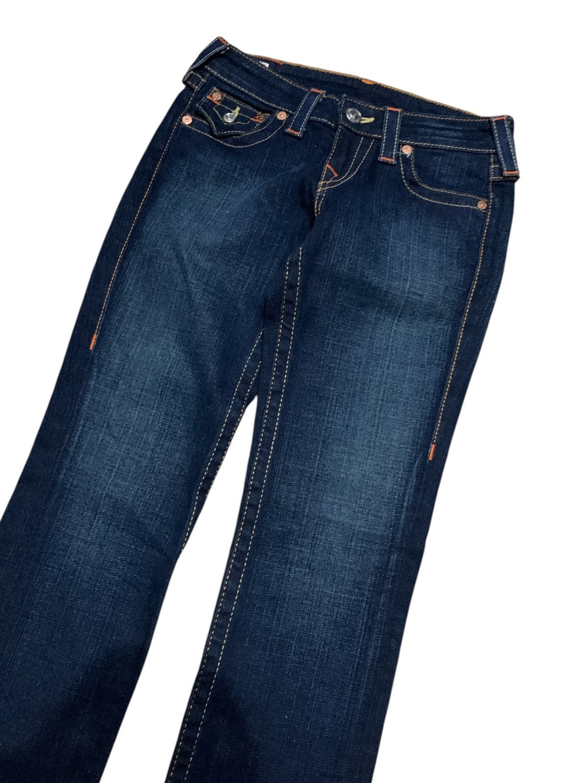 True Religion Vintage True Religion Billy Zipper Indigo Low Rise Jeans Size 29" - 2 Thumbnail