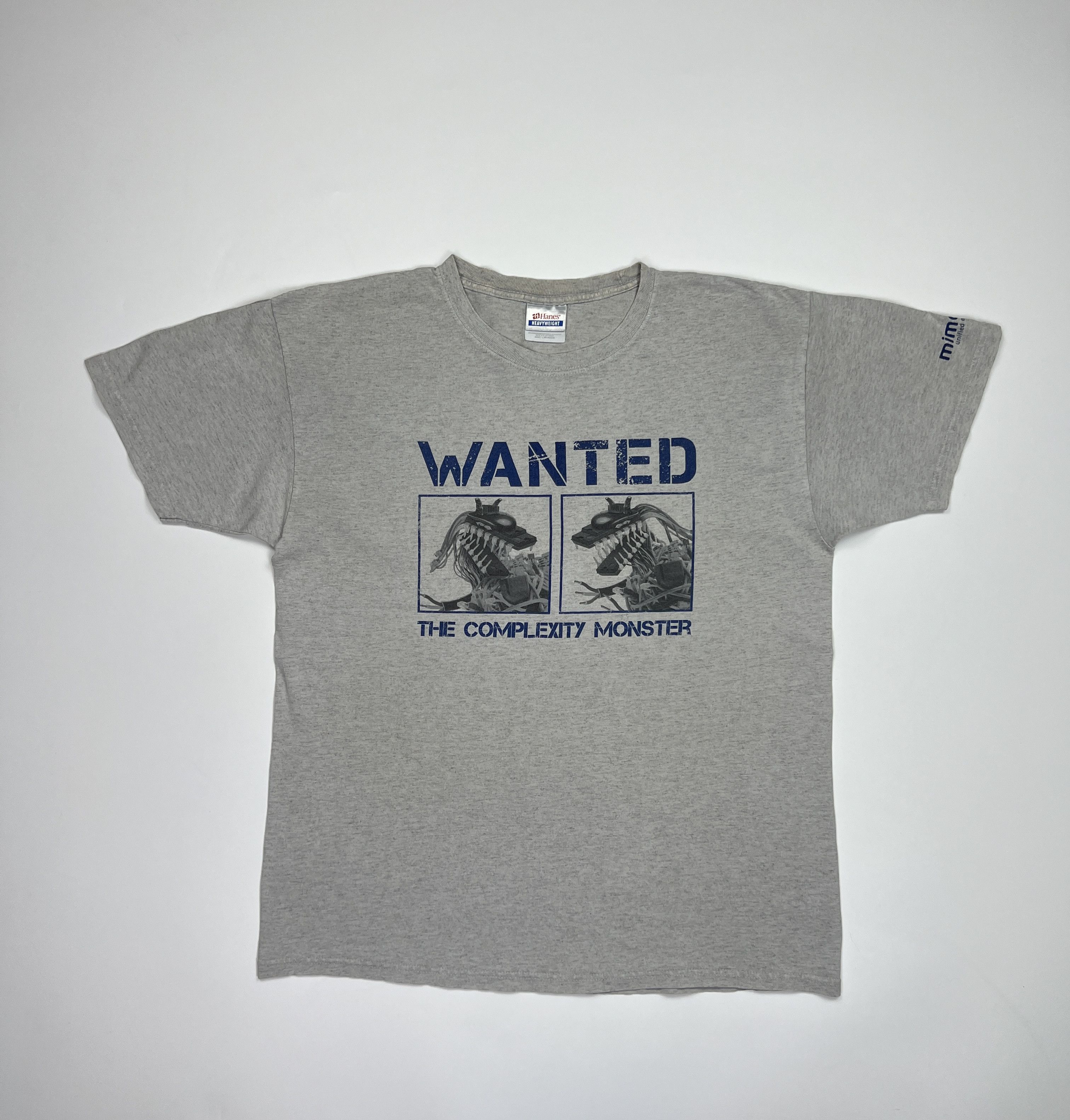 Vintage Vintage 00s Microsoft Email Cyber Security Graphic Tee Size US M / EU 48-50 / 2 - 1 Thumbnail