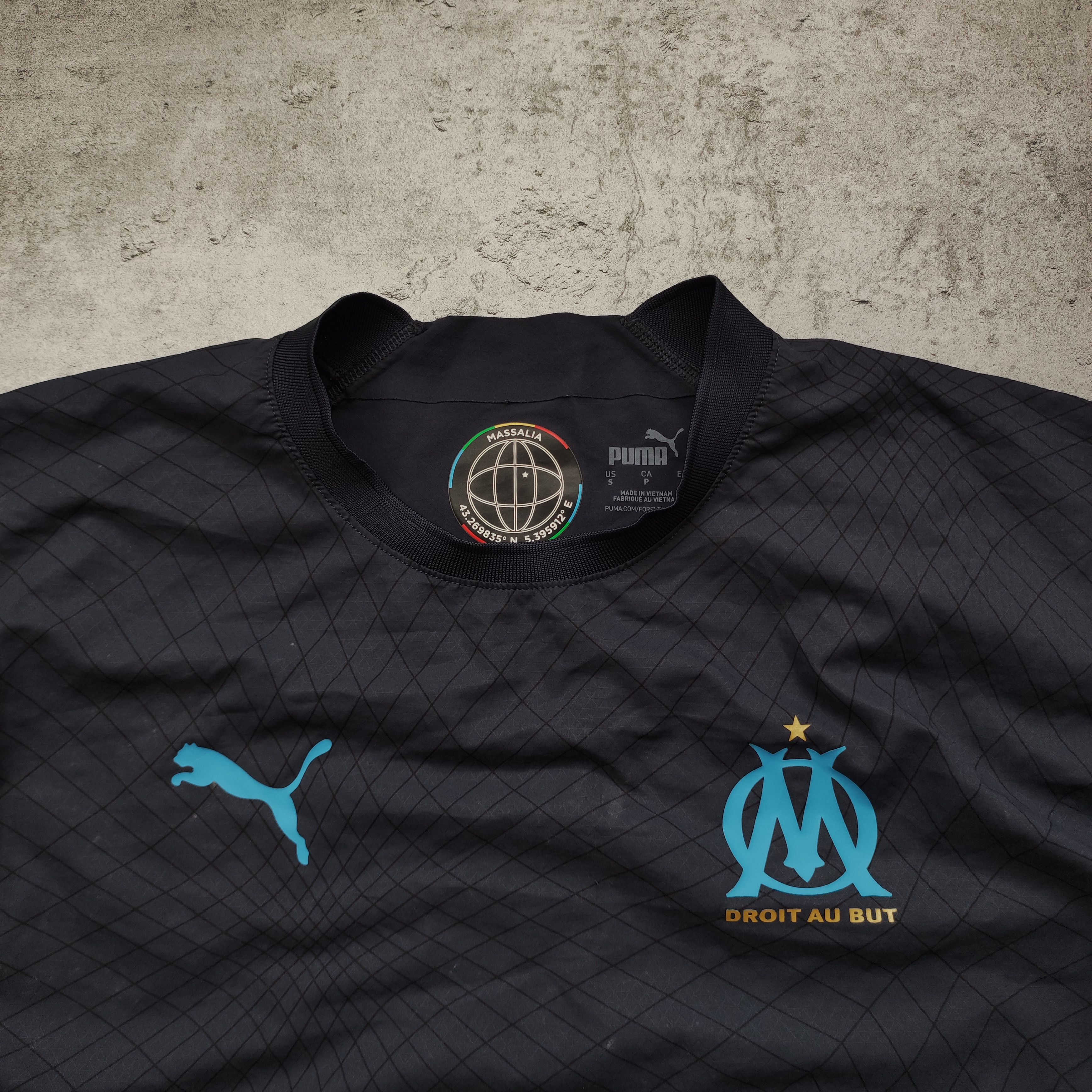 Puma RARE Olimpique Marsylie 2022/23 AUTHENTIC Away Jersey Size US S / EU 44-46 / 1 - 4 Thumbnail