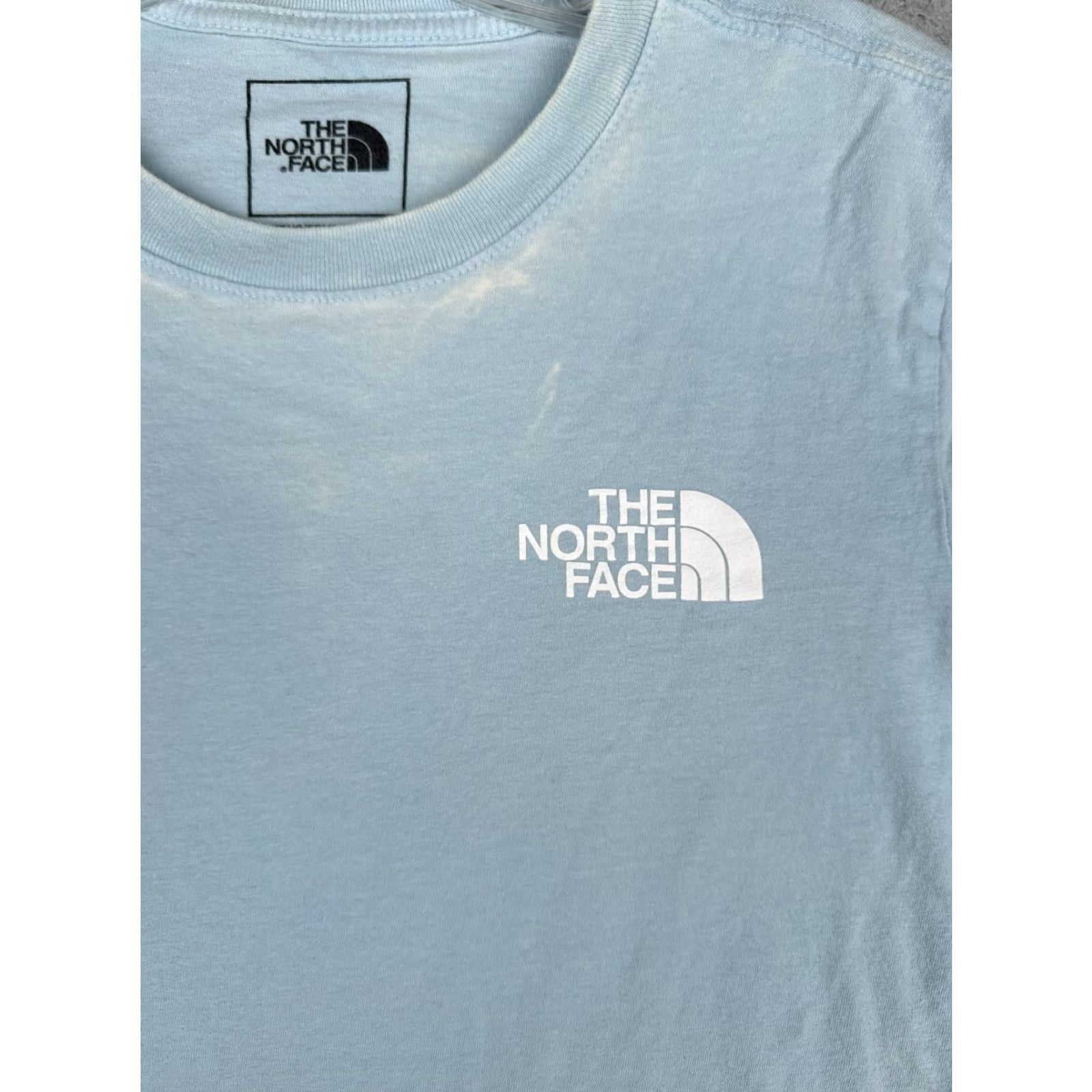 The North Face The North Face Shirt Women Small Blue Short Sleeve Crew Neck 100% Cotton READ Size S / US 4 / IT 40 - 6 Thumbnail