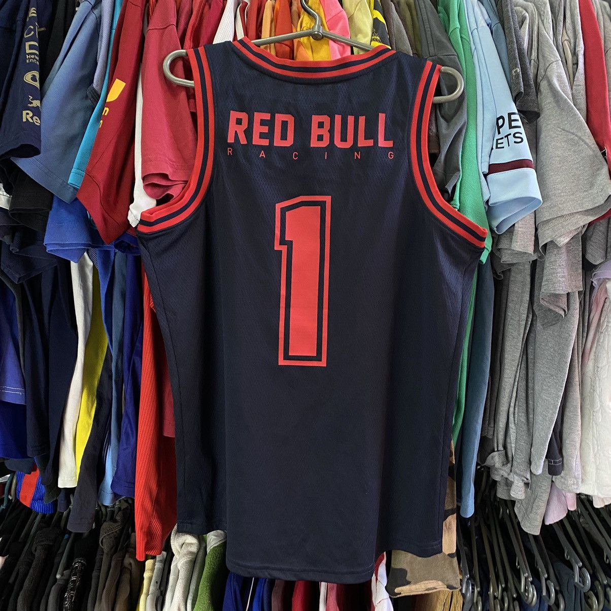 Red Bull Men’s Red Bull Racing Big Logo basketball Sleeveless Size US S / EU 44-46 / 1 - 2 Thumbnail