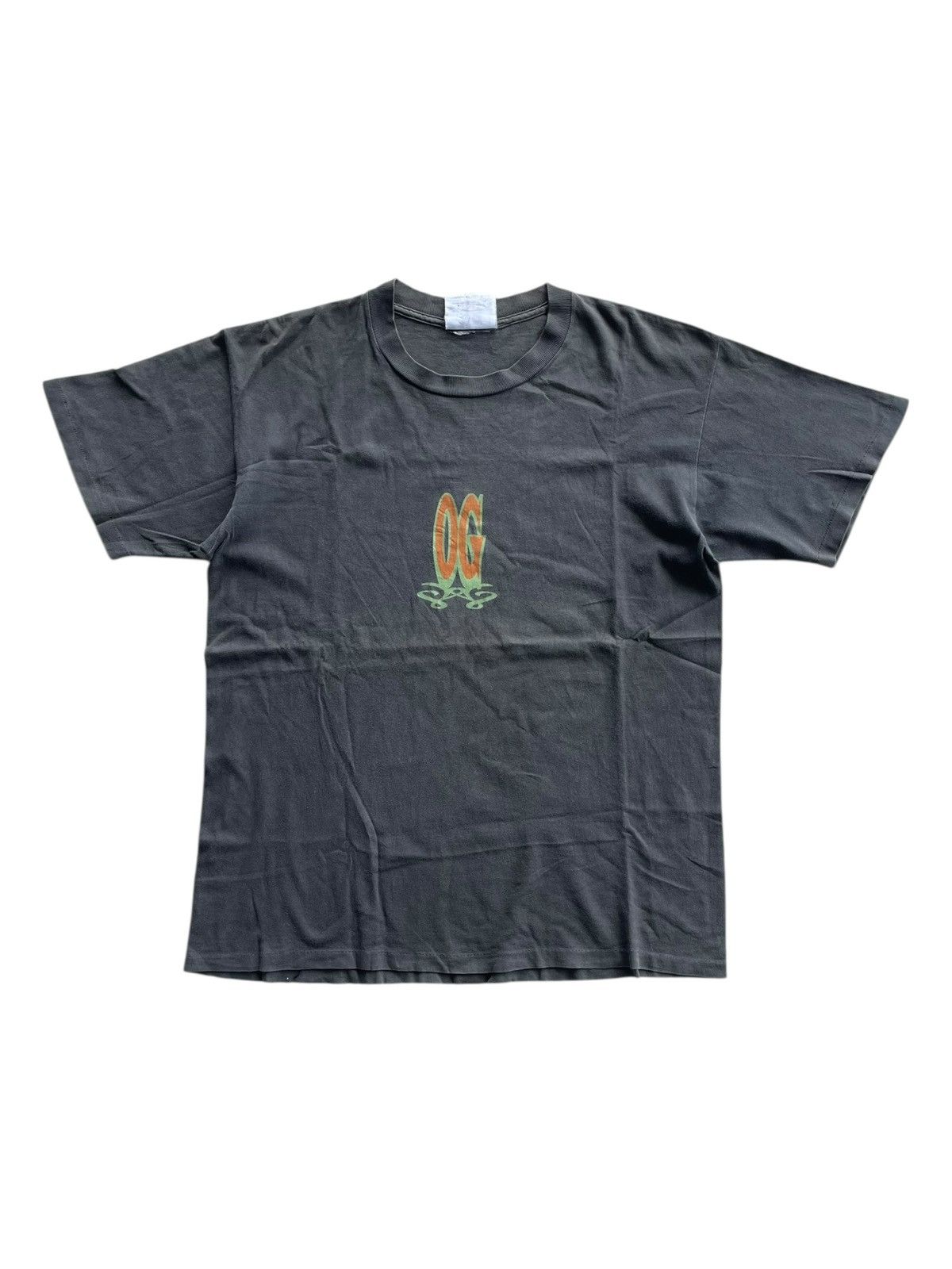 Vintage VTG 90s Destroyed Original Gangster O.G. Tee Size US L / EU 52-54 / 3 - 2 Thumbnail