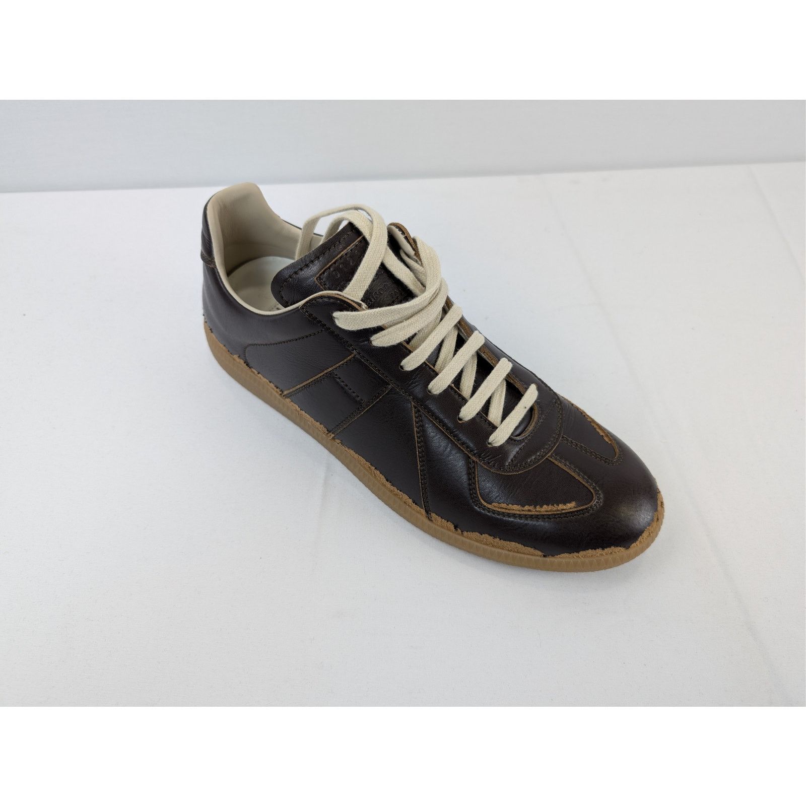 Maison Margiela o1rshd1 Replica sneakers with a distressed peel-off effect Size US 12 / EU 45 - 3 Thumbnail