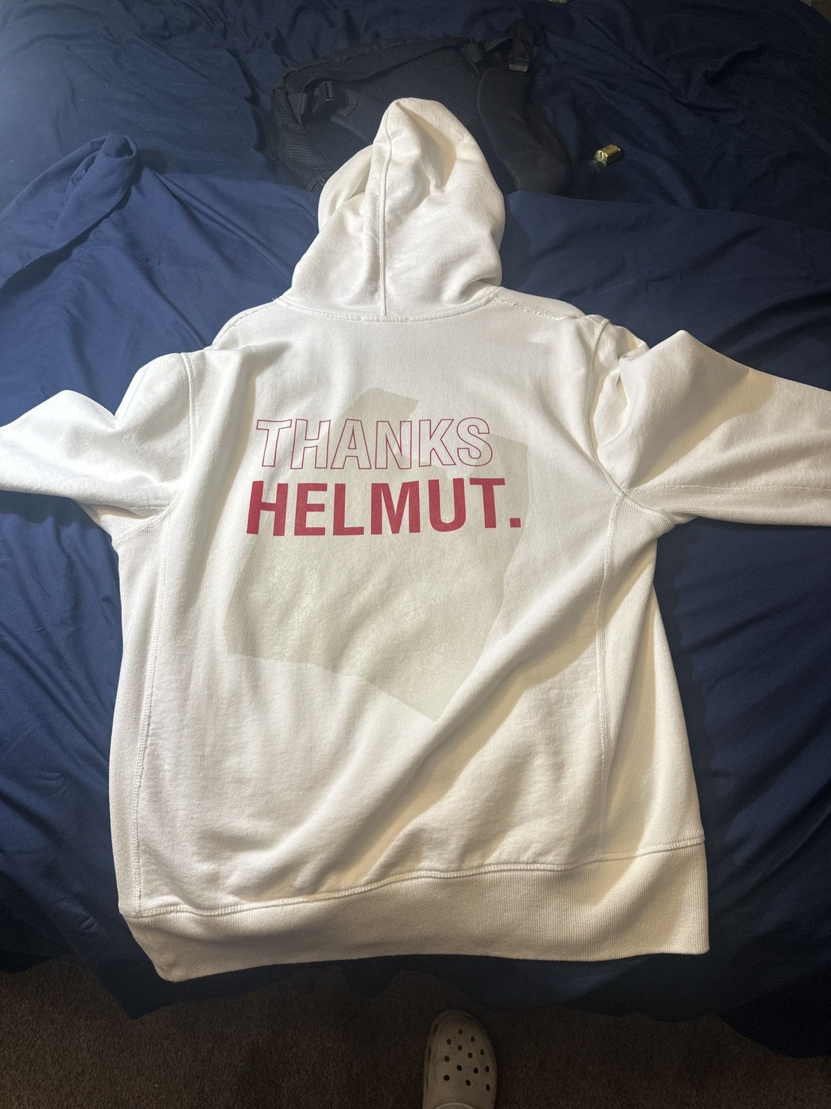 Helmut Lang Helmut lang hoodie thanks helmut Size US L / EU 52-54 / 3 - 5 Thumbnail