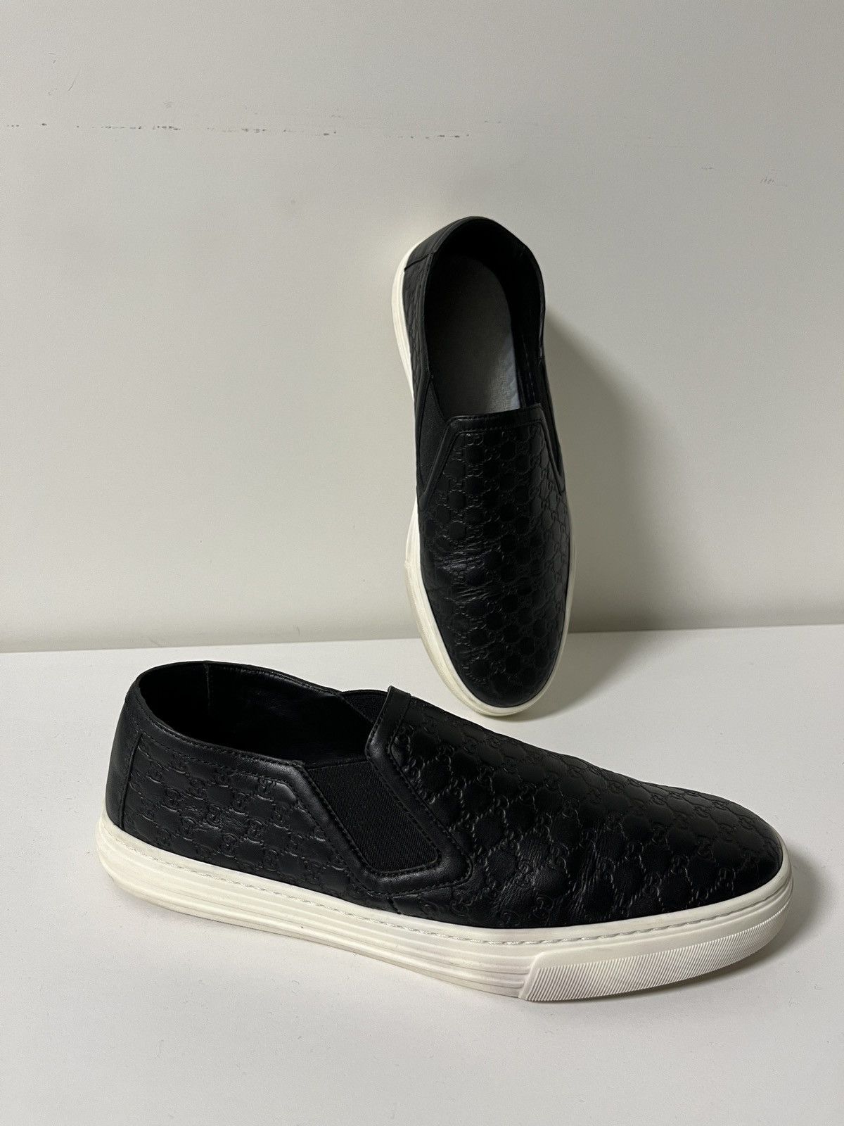 Gucci Gucci Microguccissima Monogram Leather Slip On Size US 7 / IT 37 - 6 Thumbnail