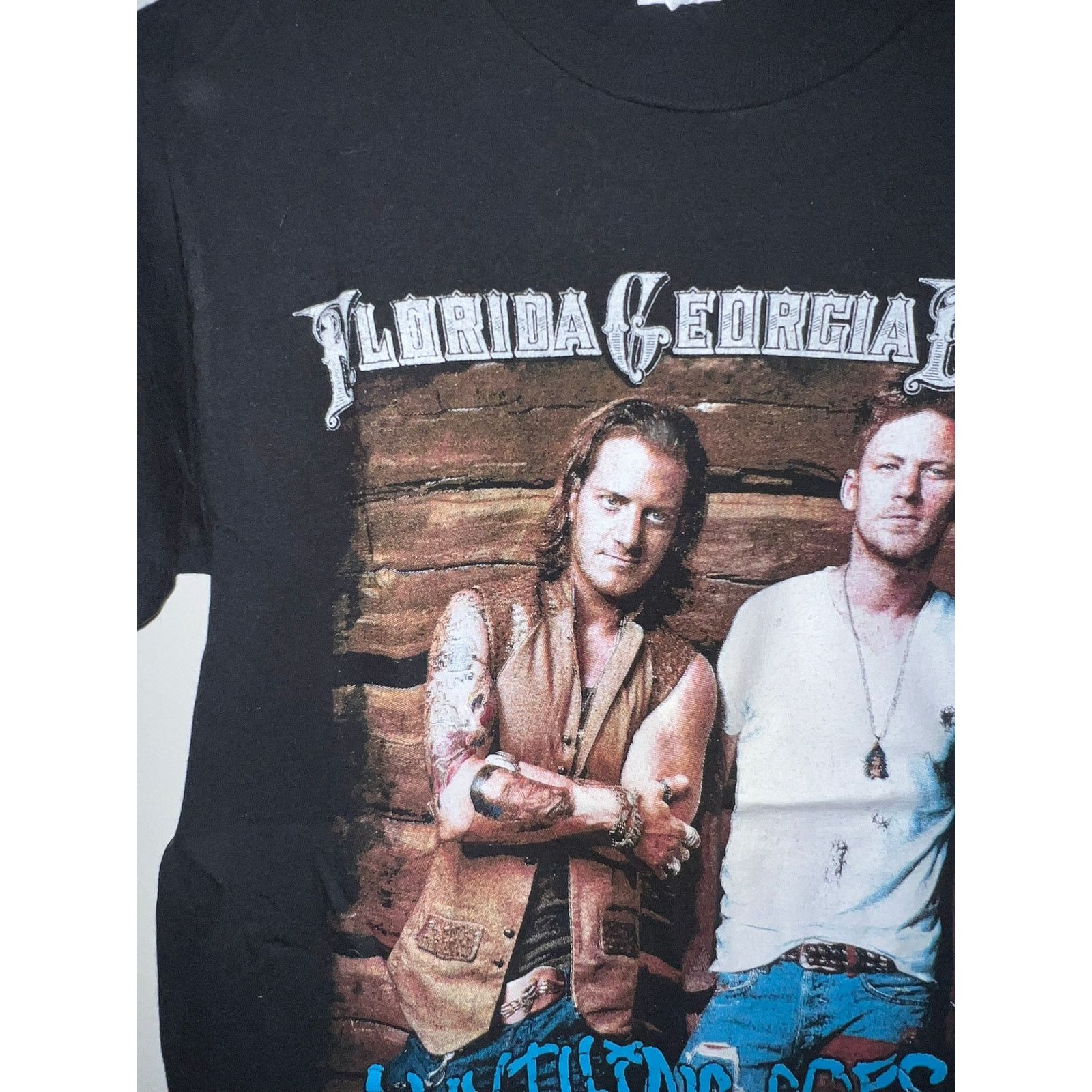 Gildan Womens Florida Georgia Line Tour Shirt Anything Goes Tee M Size M / US 6-8 / IT 42-44 - 2 Thumbnail