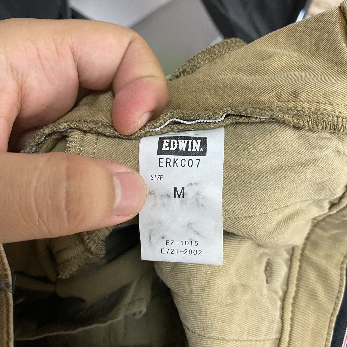 Japanese Brand DL Edwin Beige Cargo utility Multipocket Pants #C895 Size US 29 - 19 Thumbnail