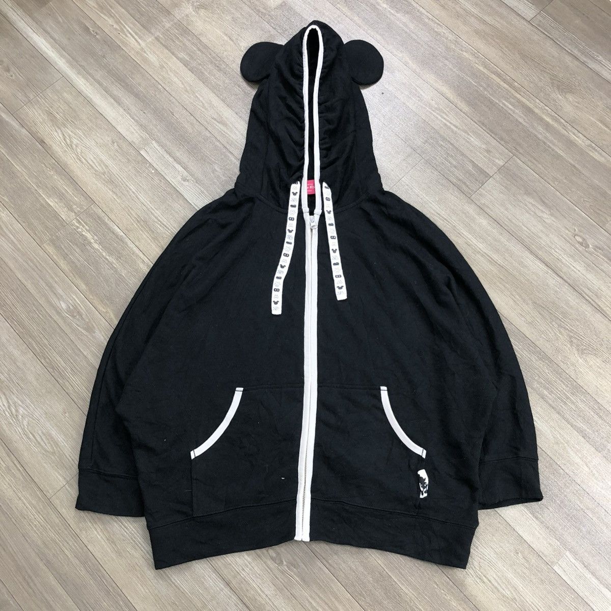 Disney × Japanese Brand 2000s Tokyo Disney Resort Mickey Mouse Ears Hoodie Size US XL / EU 56 / 4 - 2 Thumbnail