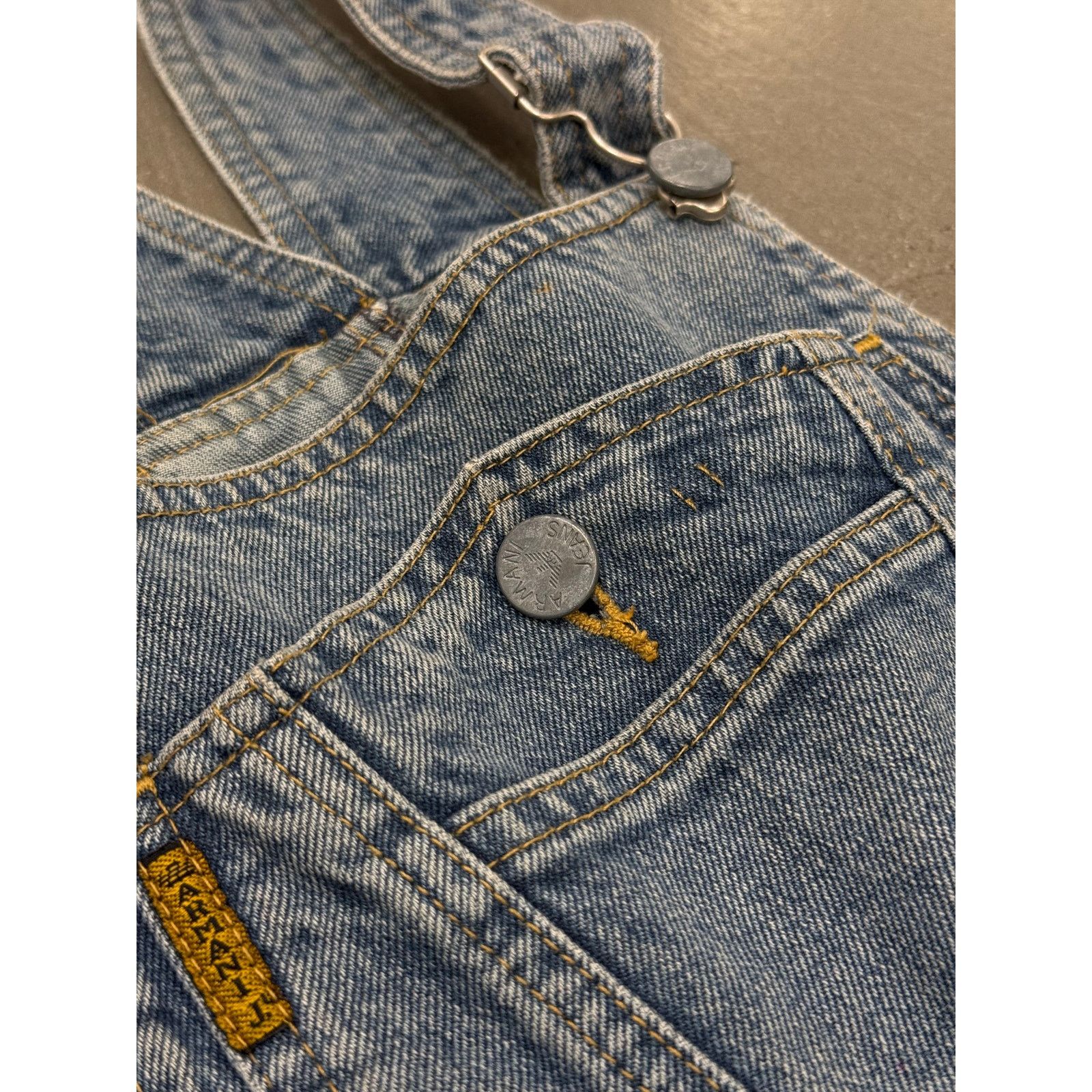Giorgio Armani 1990s Armani denim jumpsuit Size 36" / US 14 / IT 50 - 9 Thumbnail