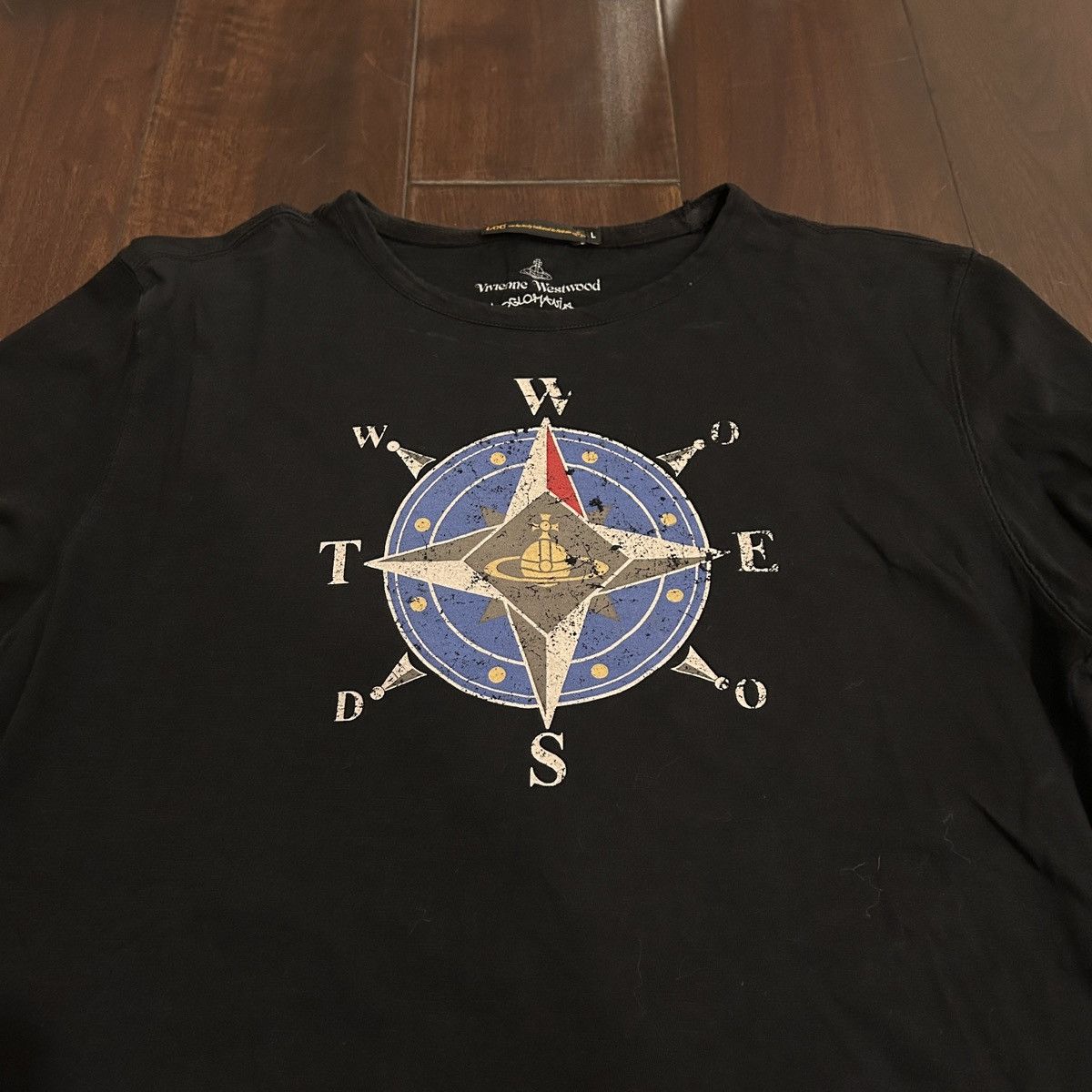 T-shirt VIVIENNE WESTWOOD X LEE Blue size M International in