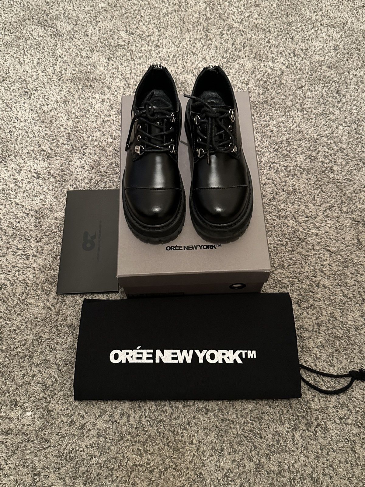 Oree NYC New York Morgan Infantry Lace Up Derby Sold Out