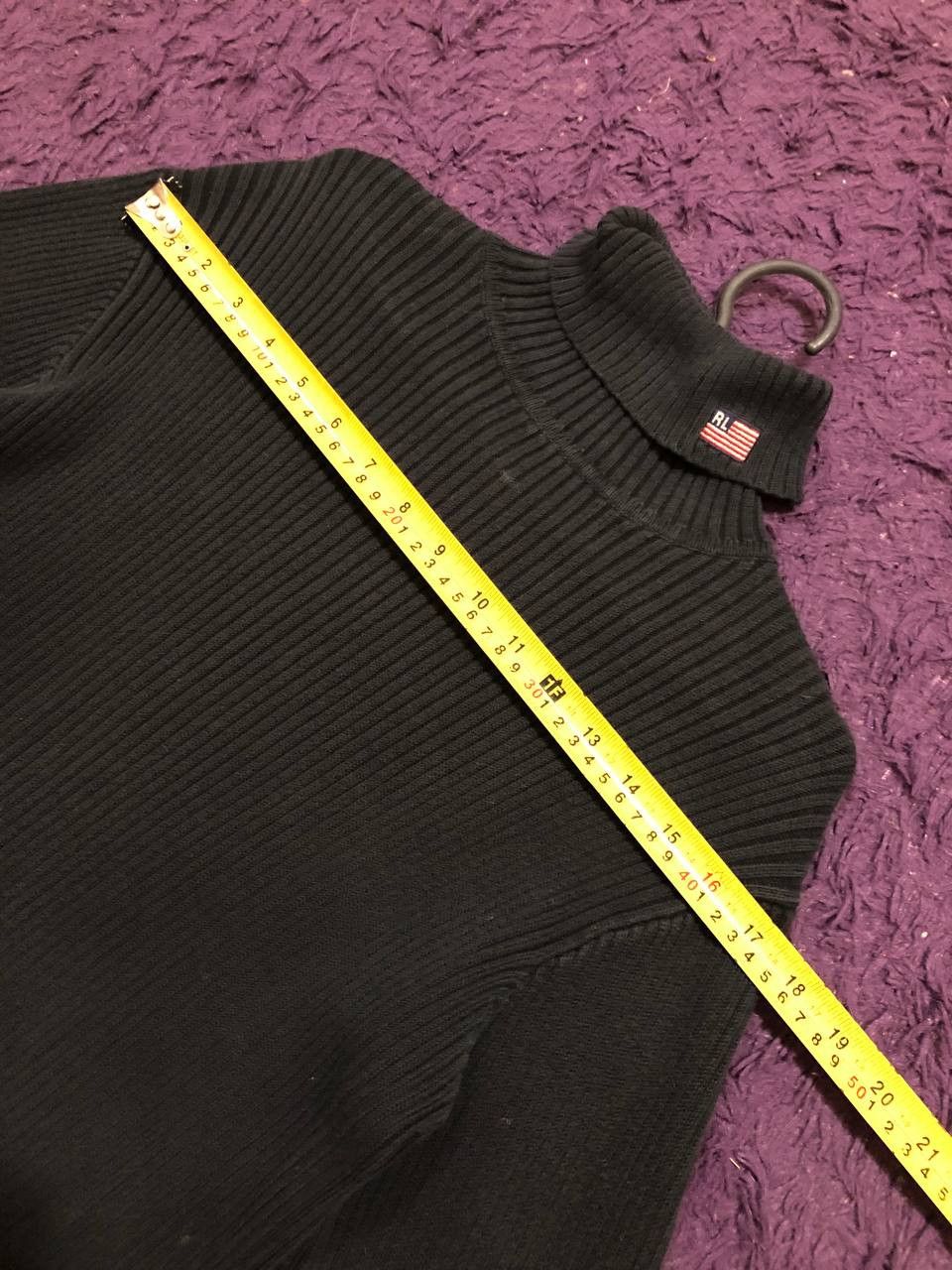 Polo Ralph Lauren Polo Ralph Lauren VTG 90s Turtleneck Sweater Size US L / EU 52-54 / 3 - 16 Thumbnail