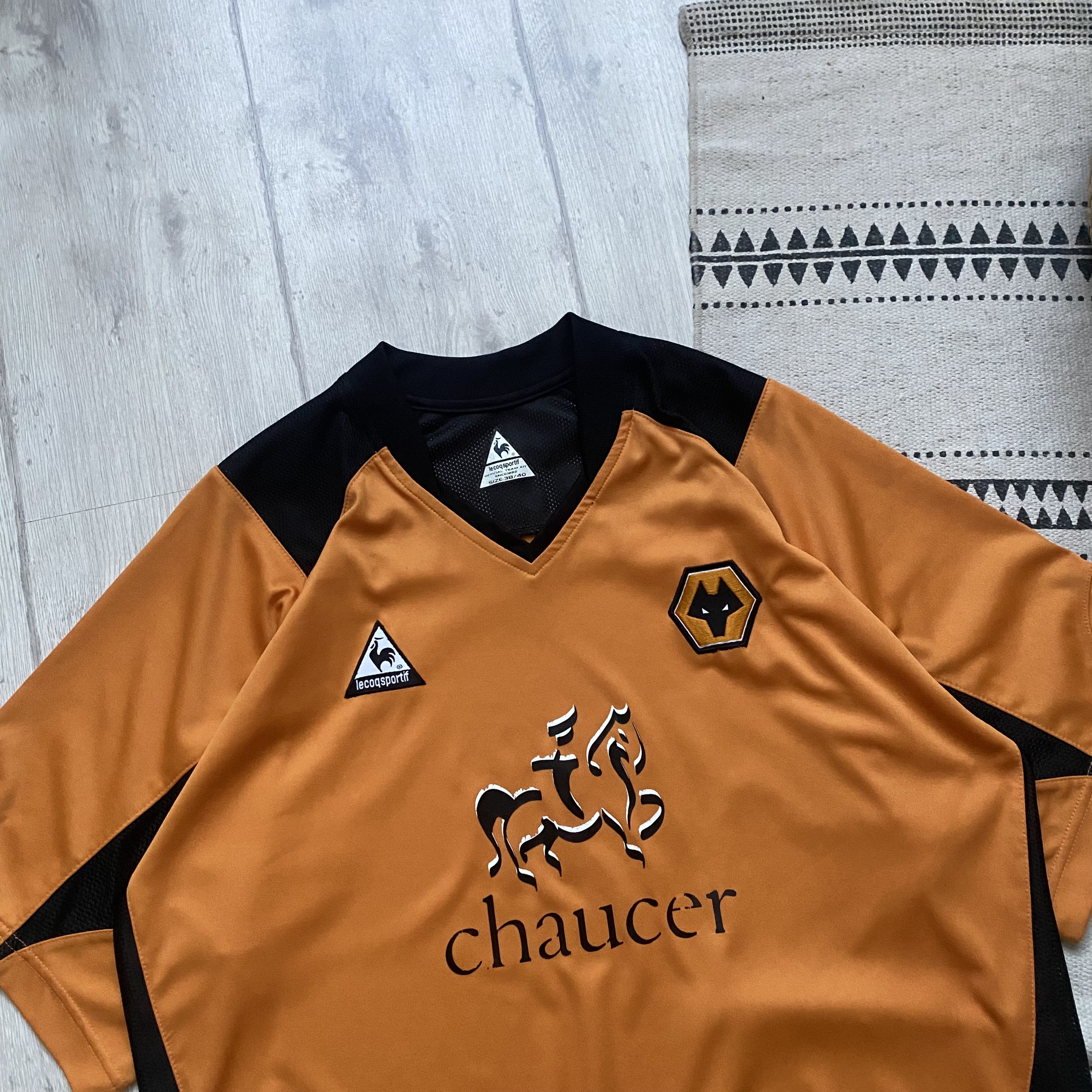 Umbro Le Coq Sportif Vintage Wolverhampton jersey soccer Blockore Size US M / EU 48-50 / 2 - 2 Thumbnail