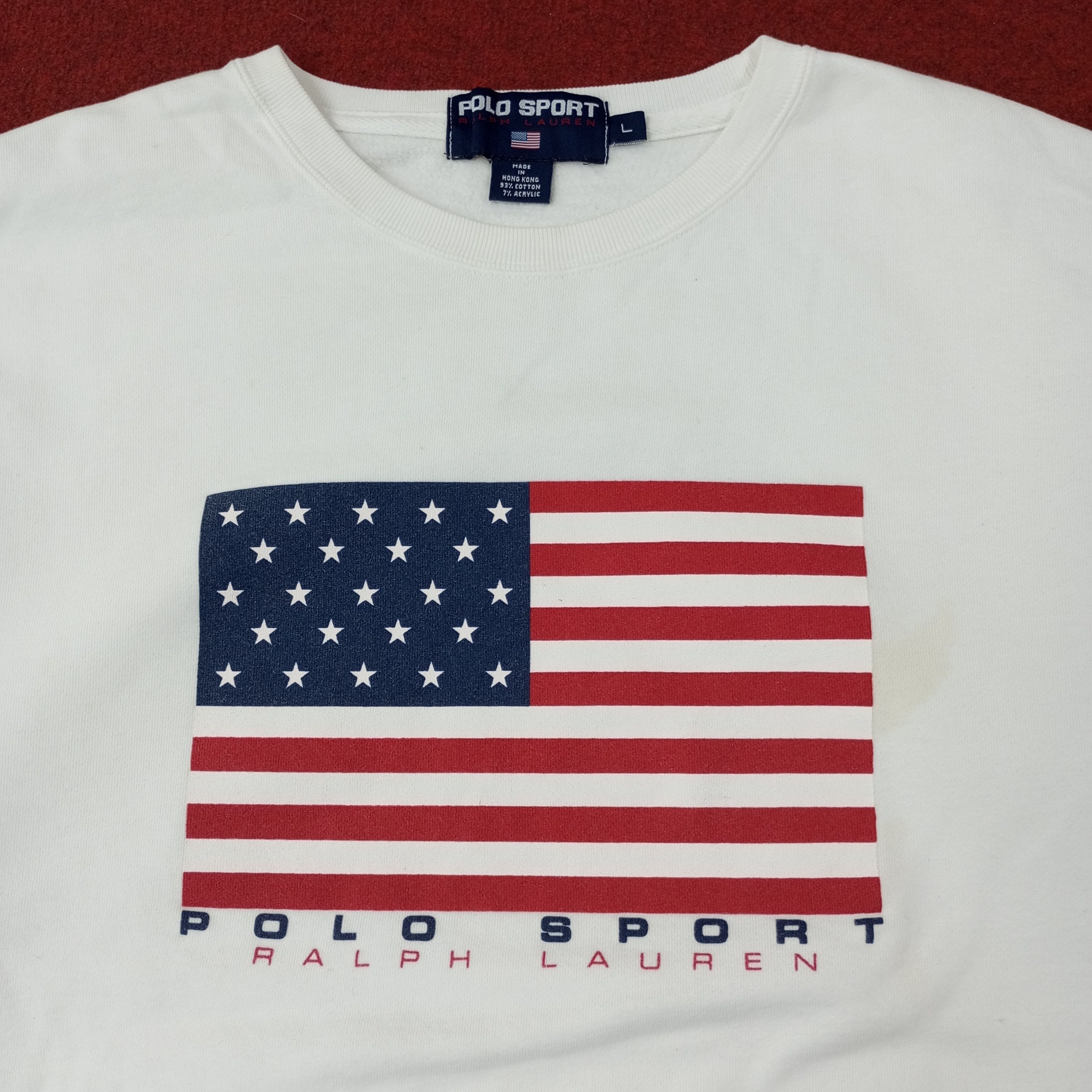 Polo Ralph Lauren Polo Sport Ralph Lauren Sweatshirt c227n16 Size US XL / EU 56 / 4 - 2 Thumbnail