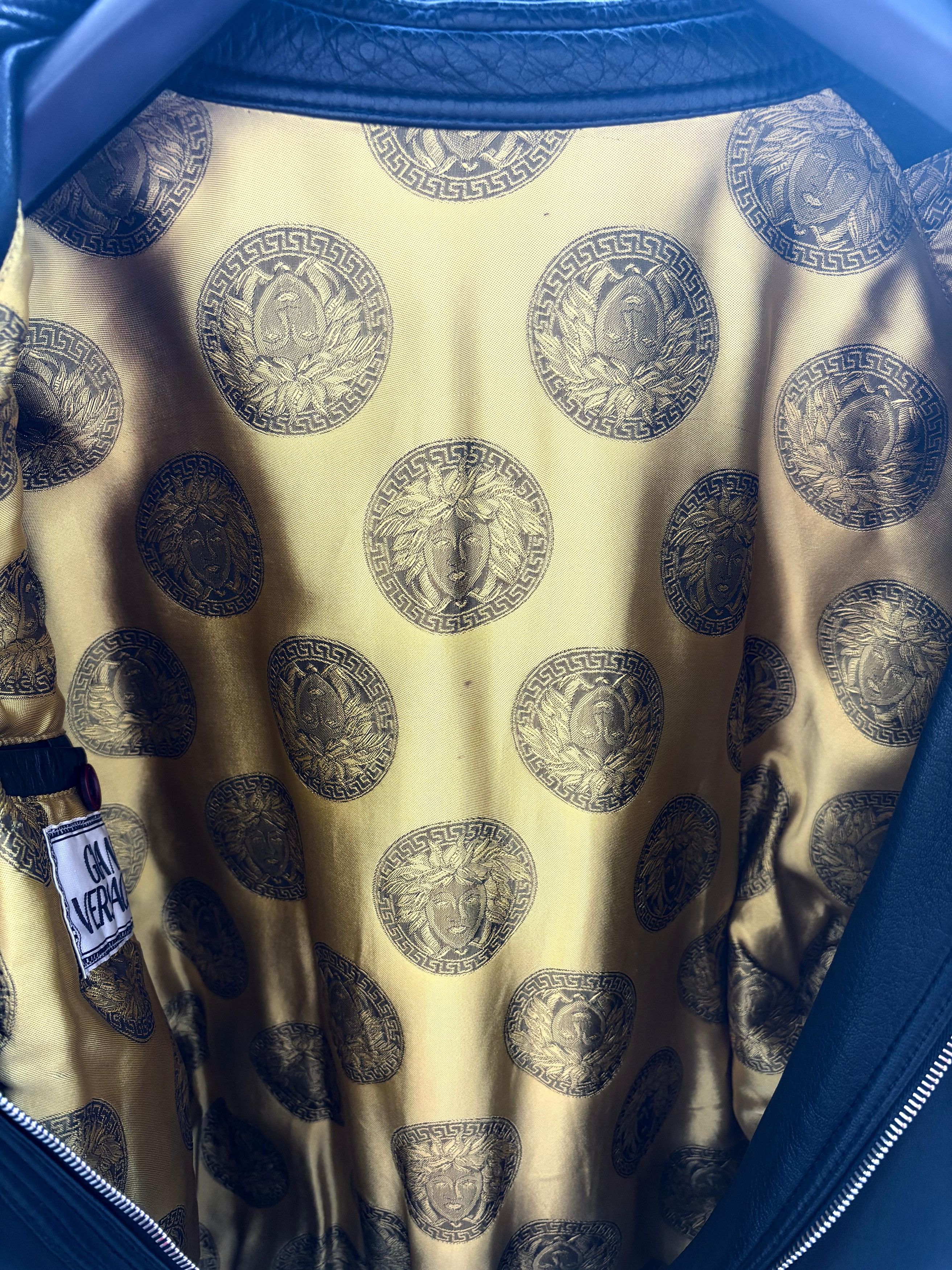 Versace Gianni Versace leather jacket Size US M / EU 48-50 / 2 - 12 Thumbnail