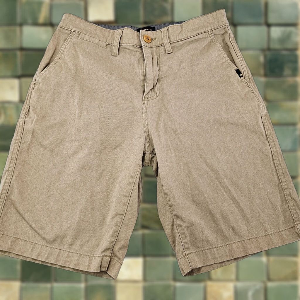 Quiksilver Quiksilver Shorts Mens 30 Brown Chino Twill Cotton Hybrid Casual Size US 30 / EU 46 - 1 Thumbnail