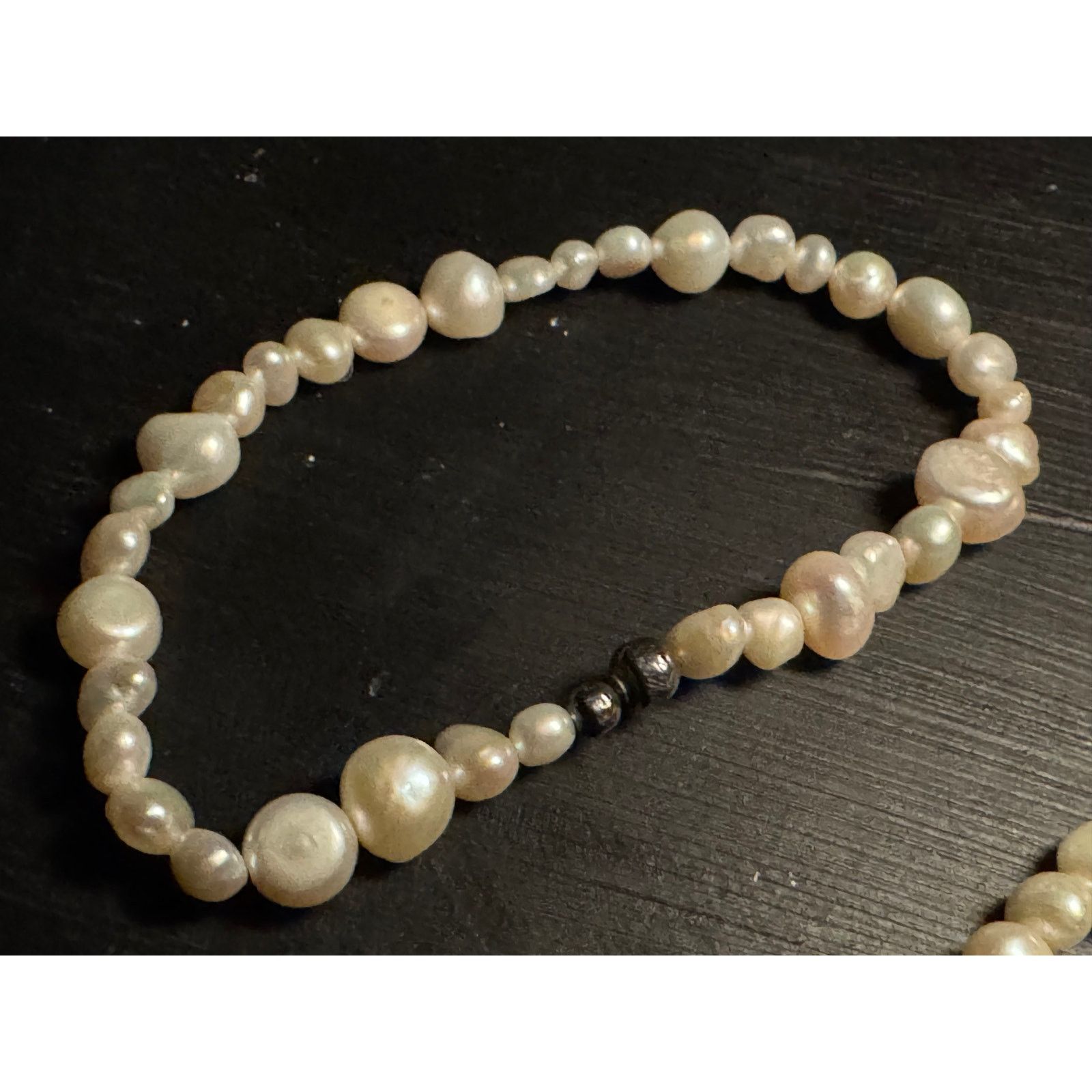 Other Vintage Silpada Freshwater Pearl Stretch Bracelets (pair) Size ONE SIZE - 3 Thumbnail