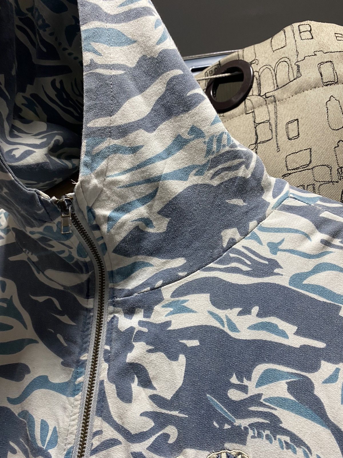 Anime LOGO EVANGELION ZIP HOODIE Size US XL / EU 56 / 4 - 5 Thumbnail