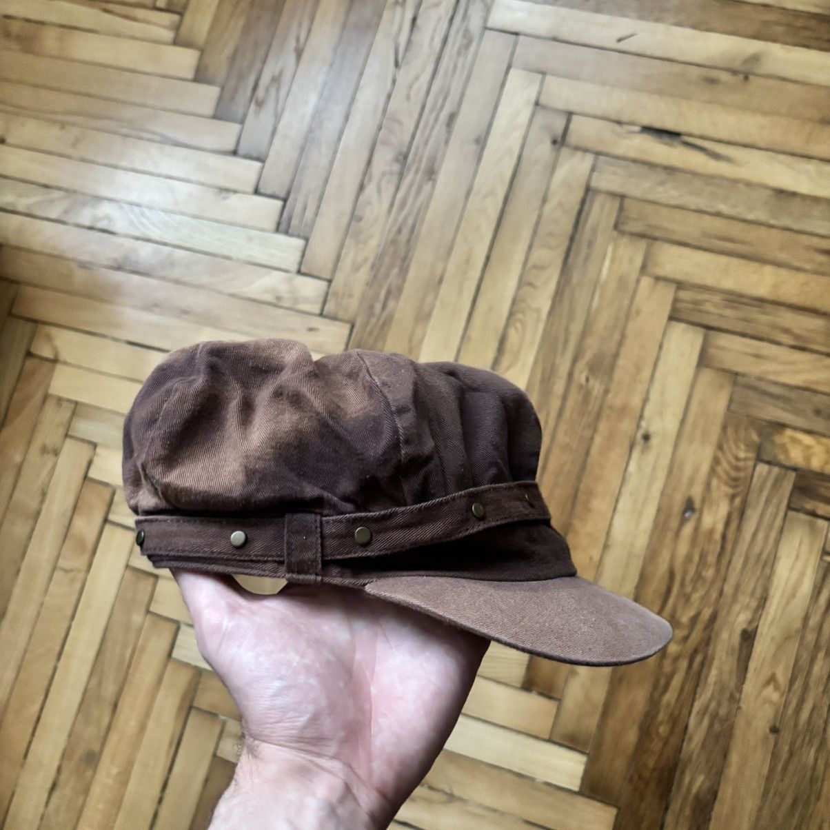 Hysteric Glamour 📌 Vintage Sun Faded Boho / Hippie-Style Cotton Cap Size ONE SIZE - 2 Thumbnail