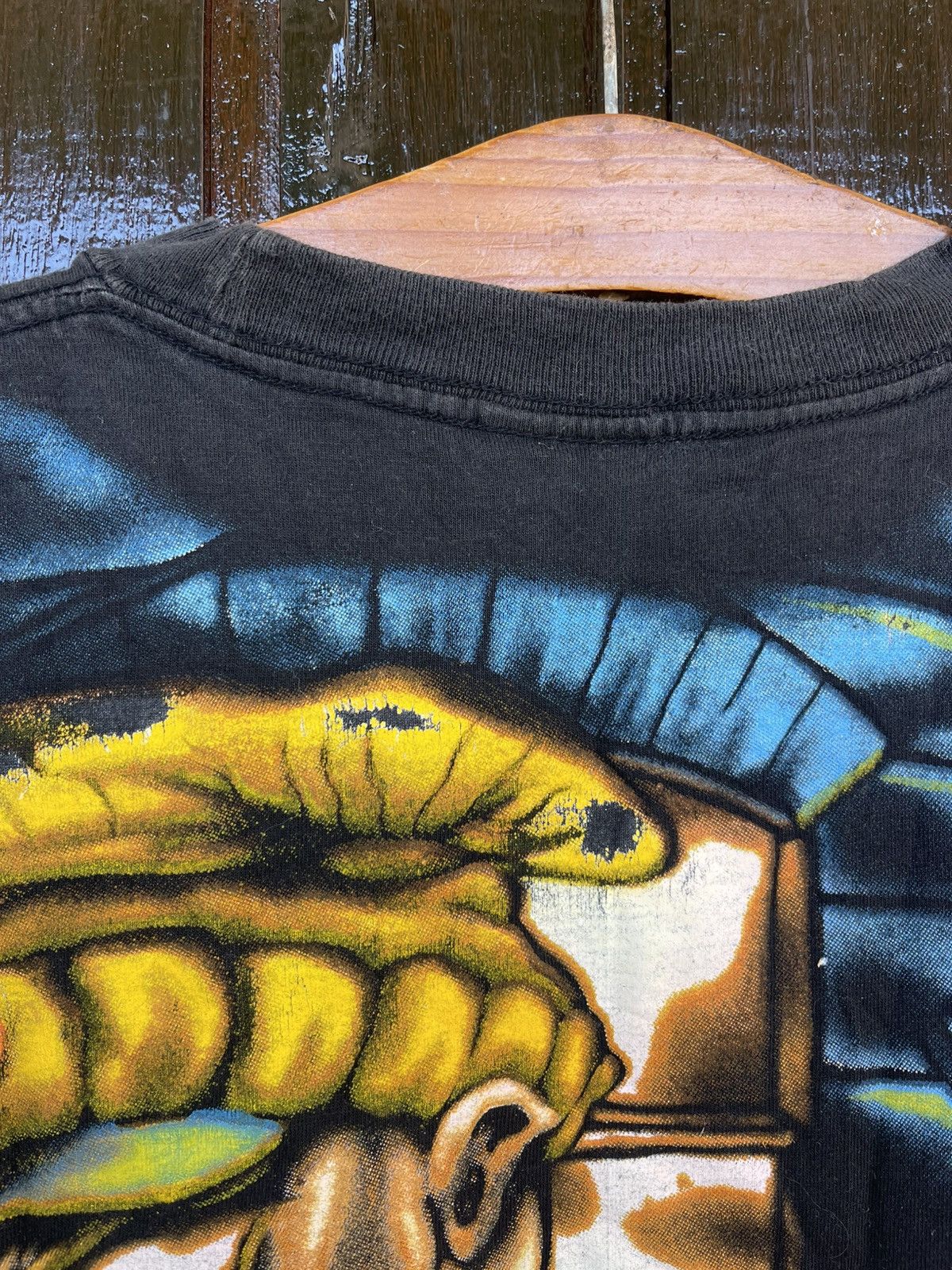 Vintage Vintage 90s CONART Kray One Graffitti AOP Bootleg Size US M / EU 48-50 / 2 - 11 Thumbnail