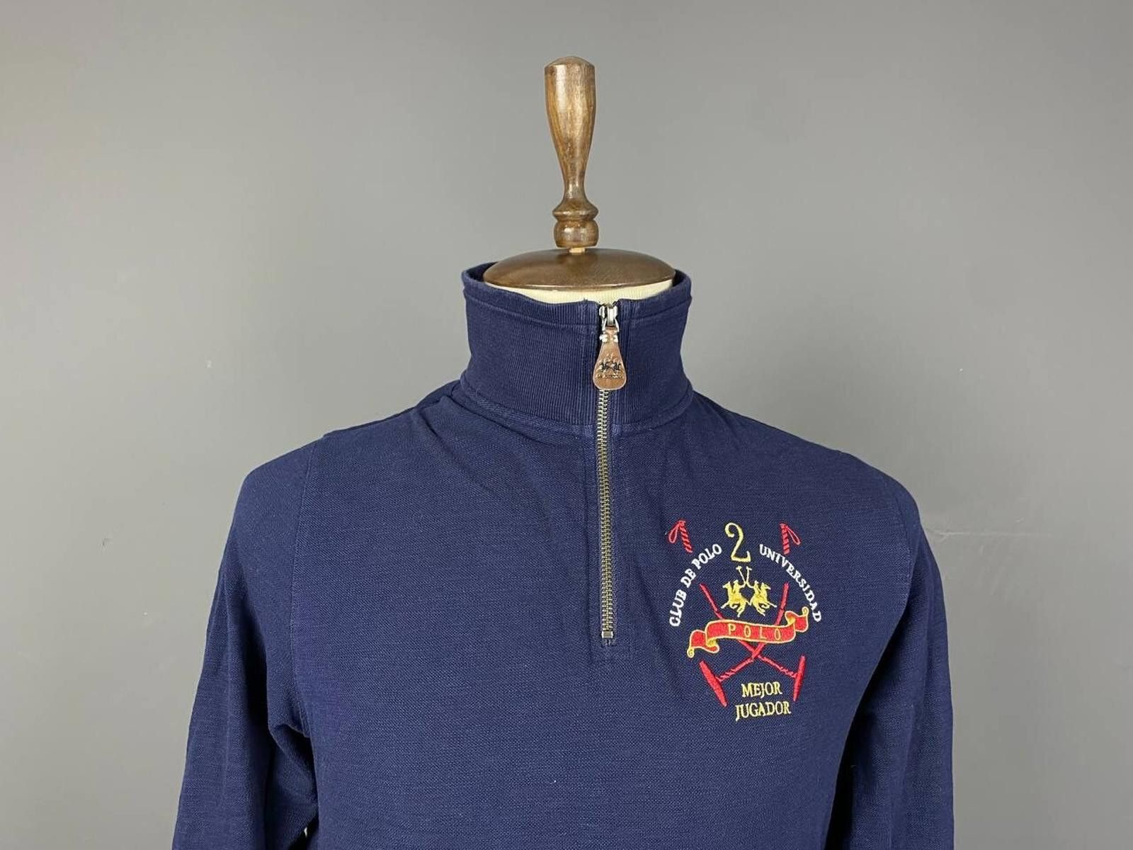 La Martina La Martina Buenos Aires Blue Mejor Jugador Sweater Size S Size US S / EU 44-46 / 1 - 2 Thumbnail