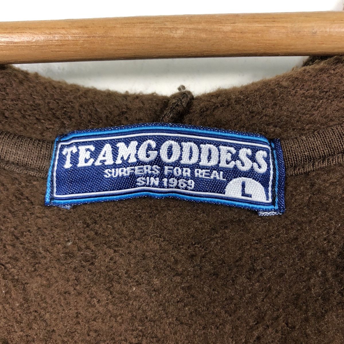 Japanese Brand 📌Team Goodness Surfers For Real Hoodie Big Logo Size US L / EU 52-54 / 3 - 20 Thumbnail