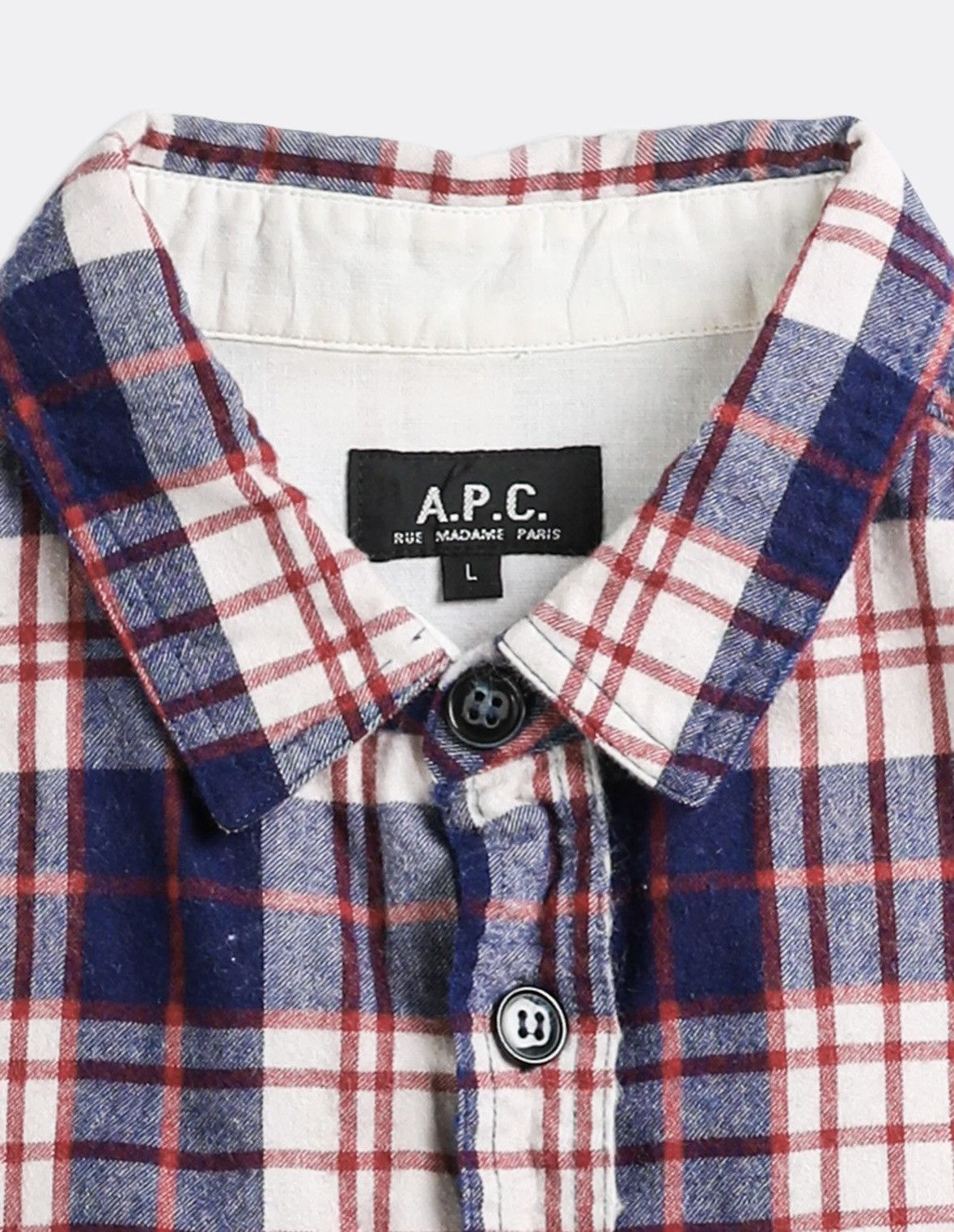 A.P.C. Flannel APC shirt Size US L / EU 52-54 / 3 - 3 Thumbnail
