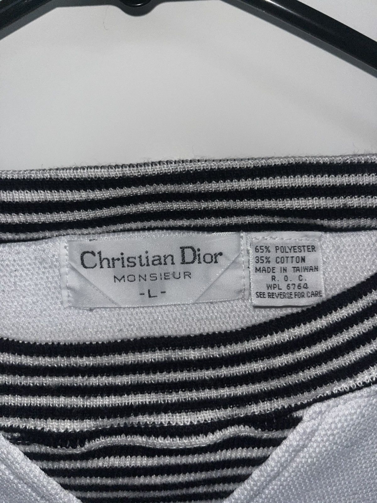 Christian Dior Monsieur × Vintage Vintage Christian Dior Sweater Size US L / EU 52-54 / 3 - 4 Thumbnail