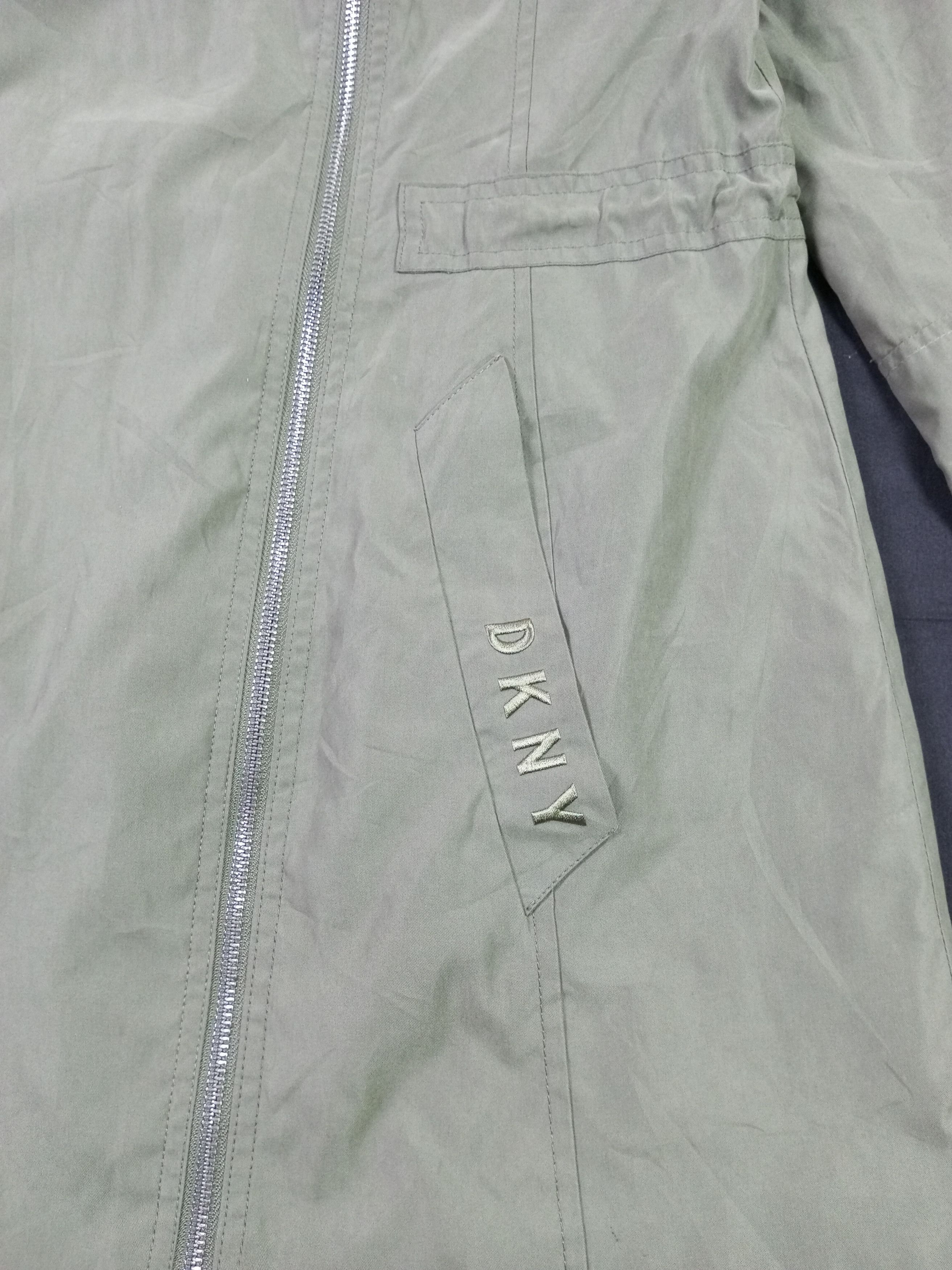 DKNY × Donna Karan Vintage DKNY Donna Karan Fish Tail Parka Jacket Size US S / EU 44-46 / 1 - 4 Thumbnail