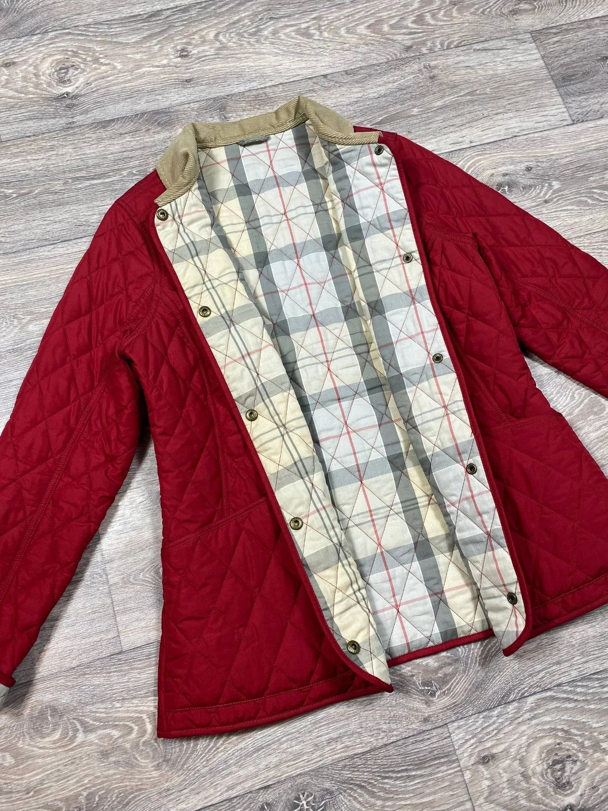 Barbour Barbour Women's Annandale Quilted Jacket Red Dress Tartan Size XL / US 12-14 / IT 48-50 - 7 Thumbnail