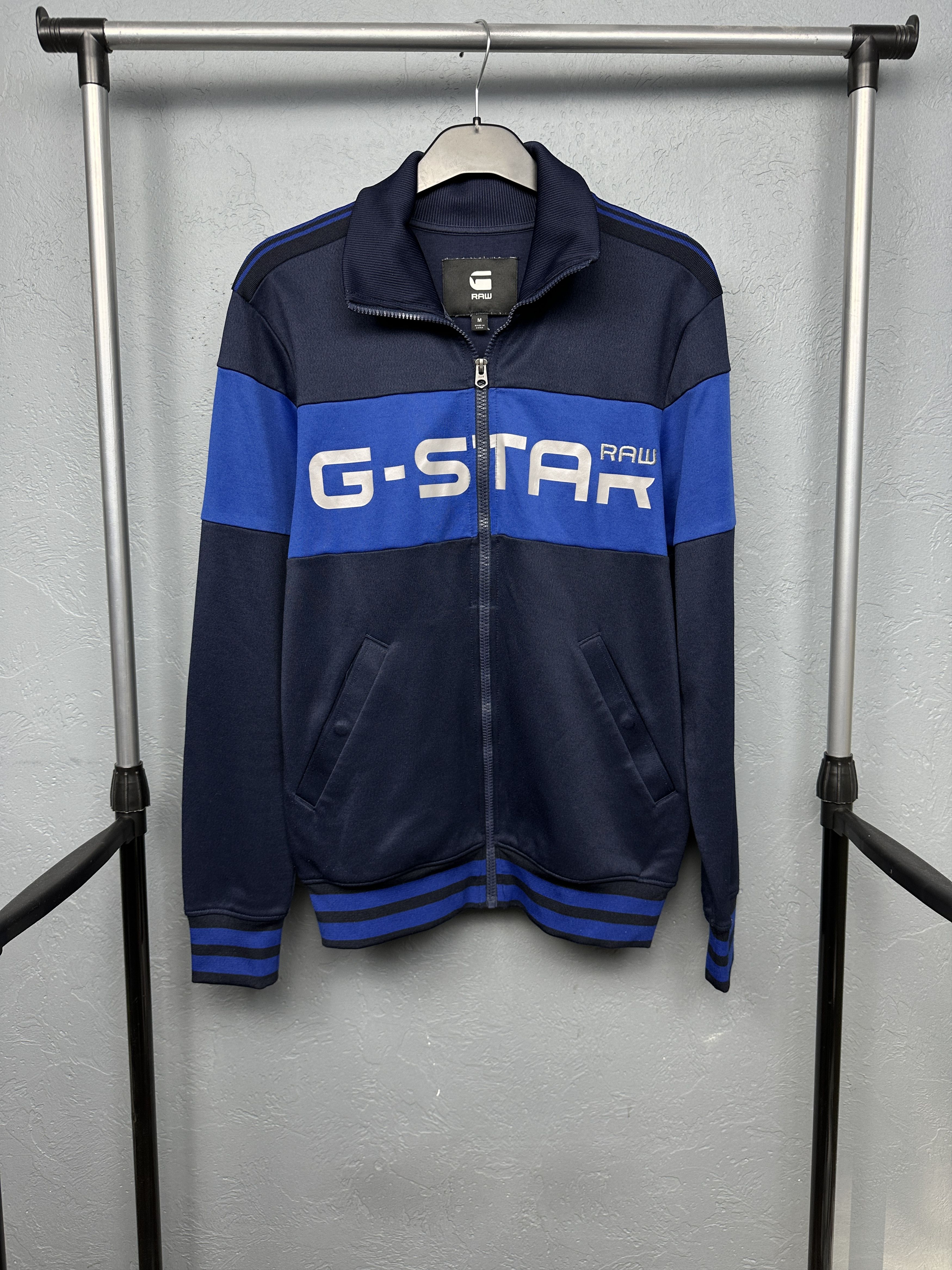 G-Star G Star Raw Alchesai Mens Track Top Jacket Size US M / EU 48-50 / 2 - 1 Thumbnail
