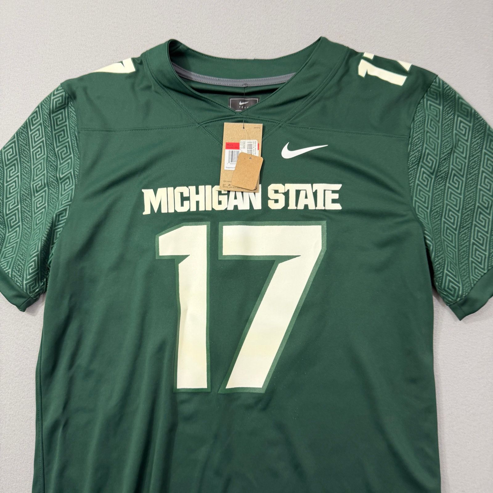 Nike Nike Michigan State Spartans Tre Mosley Jersey Large NEW Size US L / EU 52-54 / 3 - 2 Thumbnail
