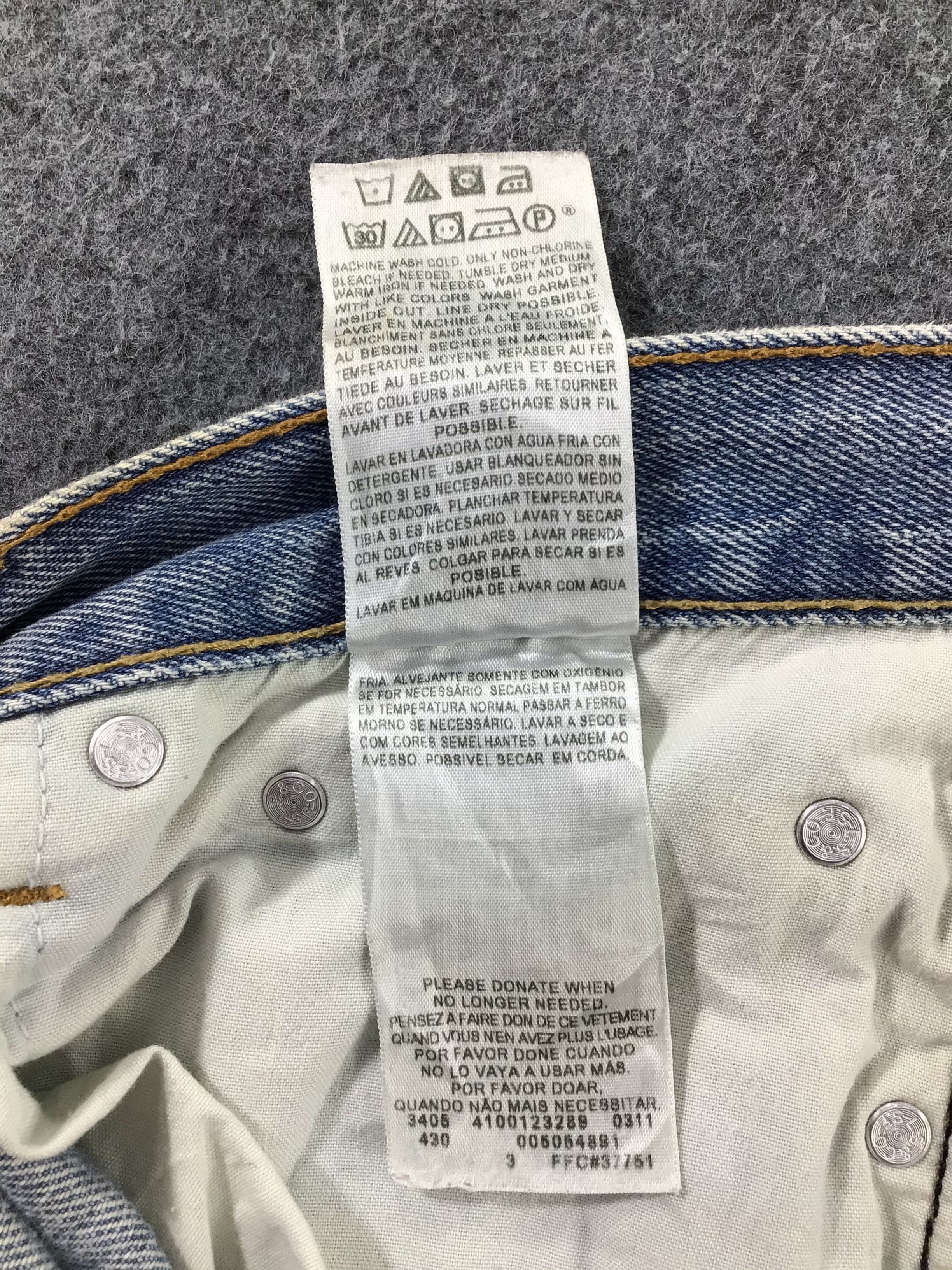 Levi's × Vintage Vintage Levis 505 Jeans-JM609 Size US 34 / EU 50 - 11 Thumbnail