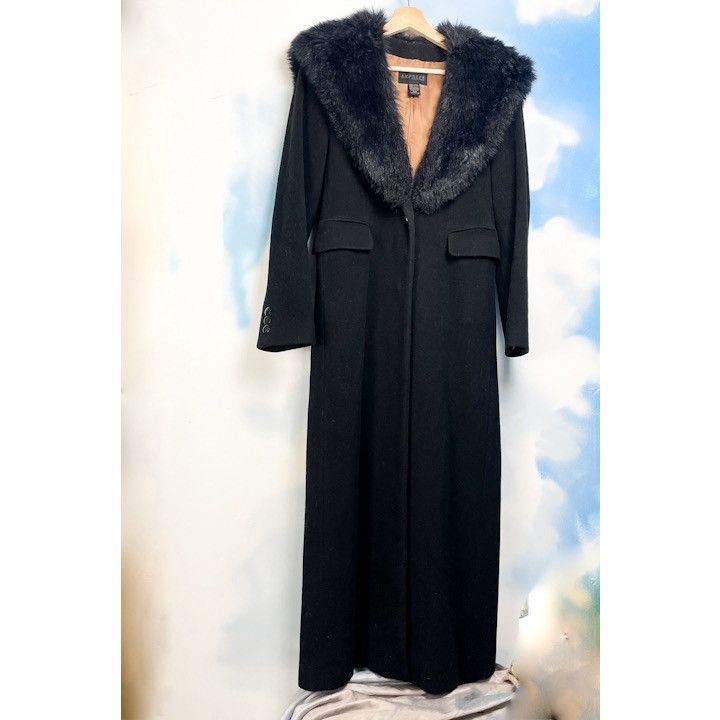 Express Vintage hooded floor-length wool coat Size M / US 6-8 / IT 42-44 - 1 Thumbnail